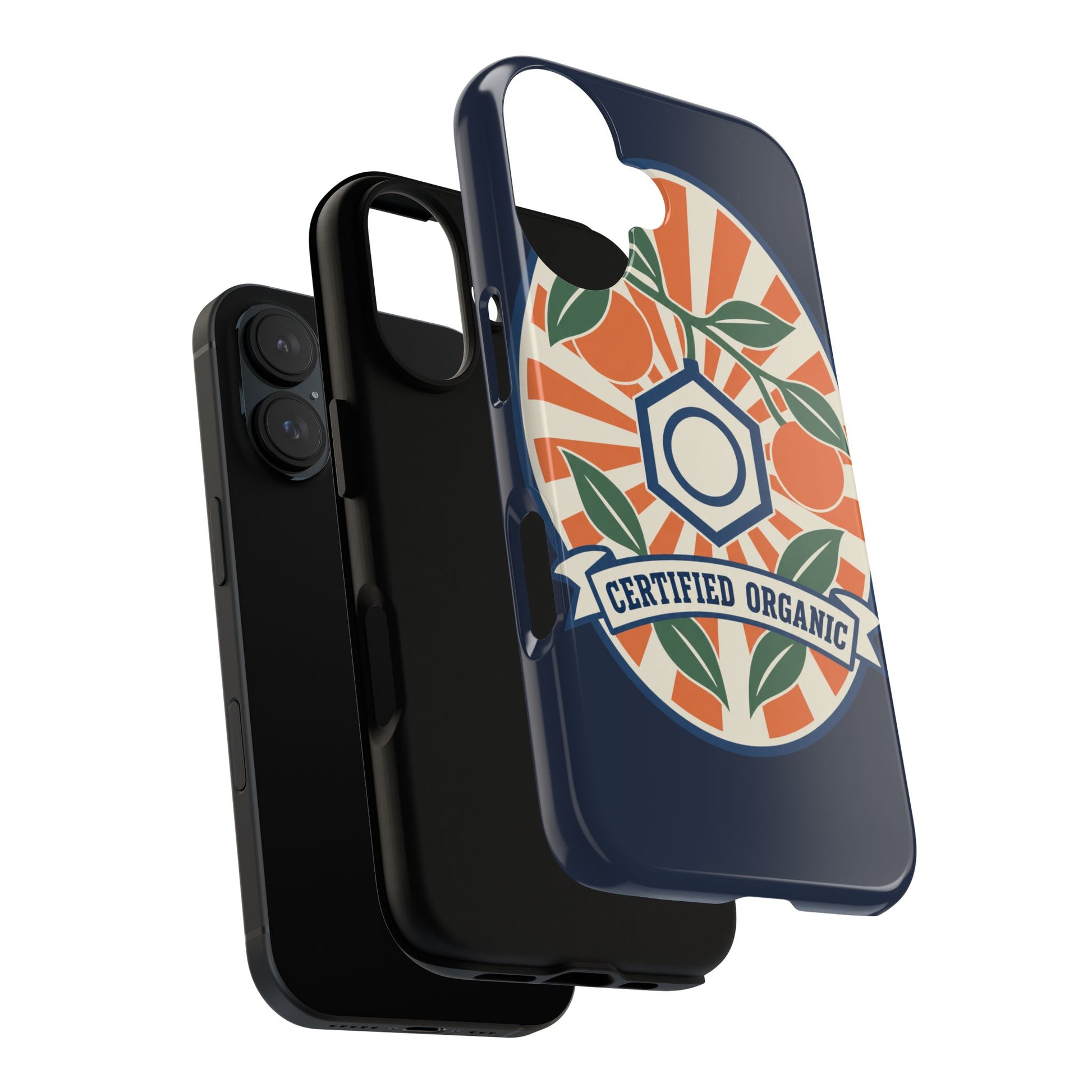 Certified Organic Chemistry - Tough Phone Case (Apple iPhone) 🍊