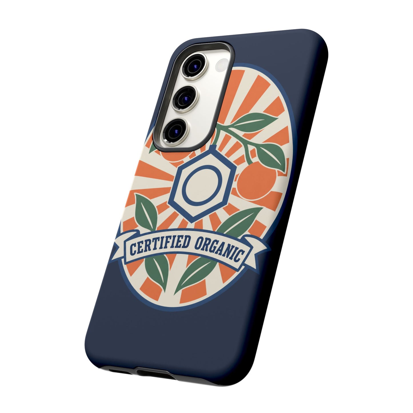 Certified Organic Chemistry - Tough Phone Case (Samsung Galaxy) 🍊