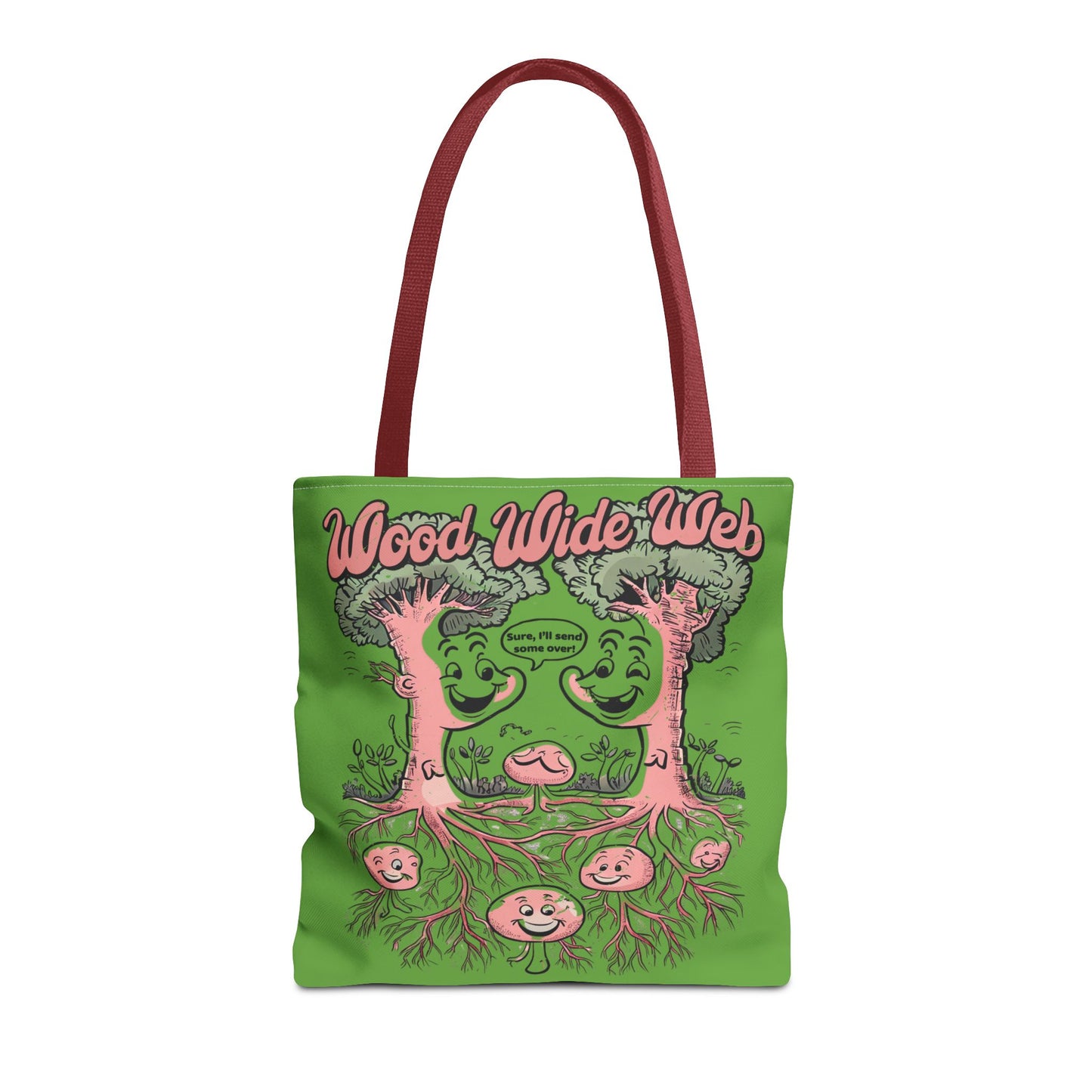 The Wood Wide Web: Nature’s Internet Tote Bag