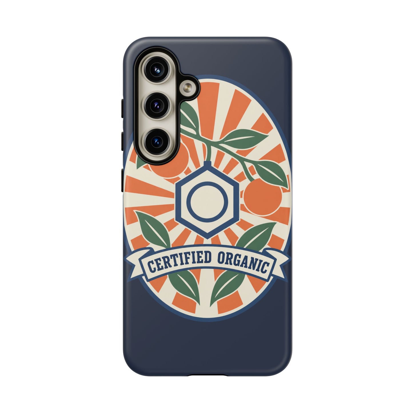 Certified Organic Chemistry - Tough Phone Case (Samsung Galaxy) 🍊