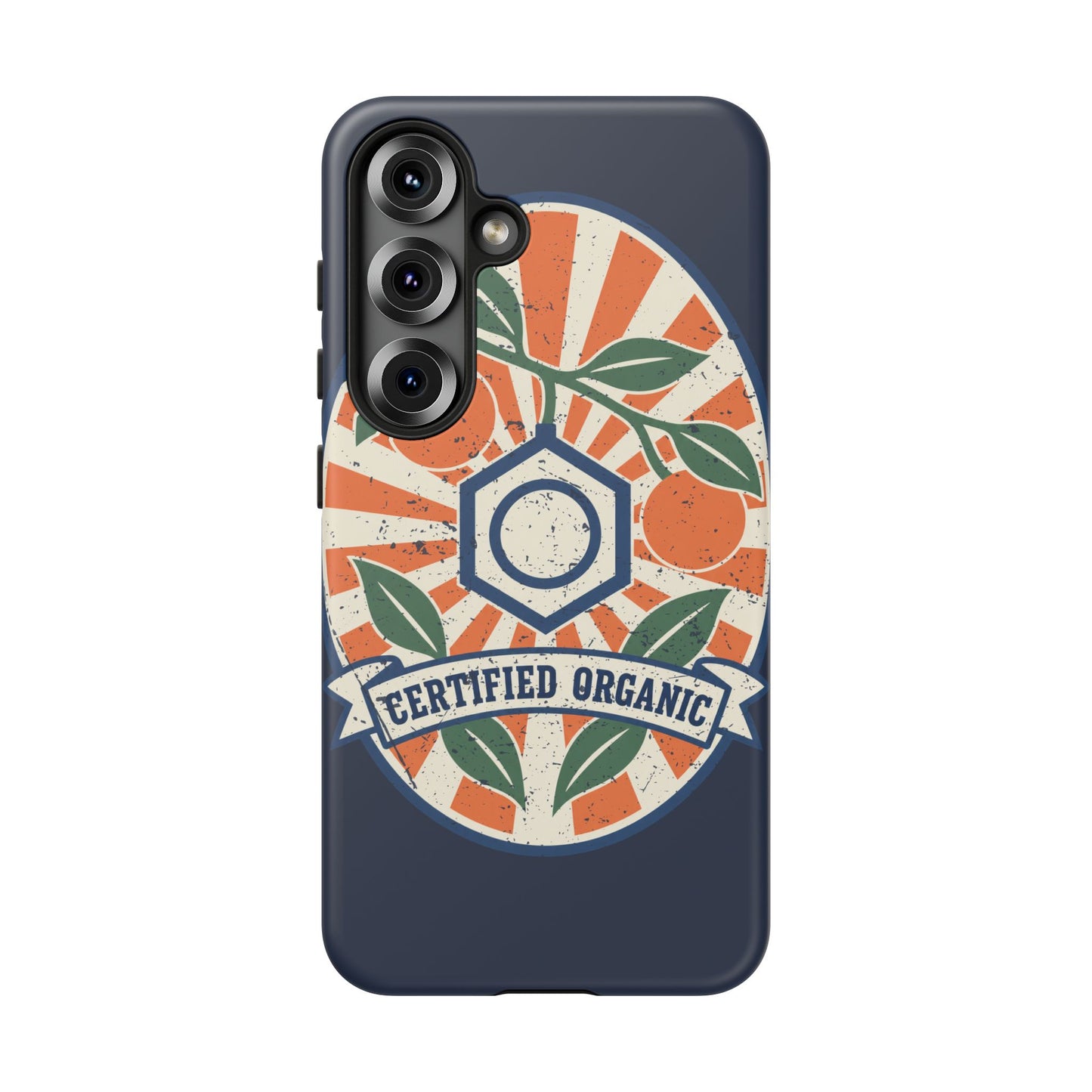 Certified Organic Chemistry - Tough Phone Case (Samsung Galaxy) 🍊