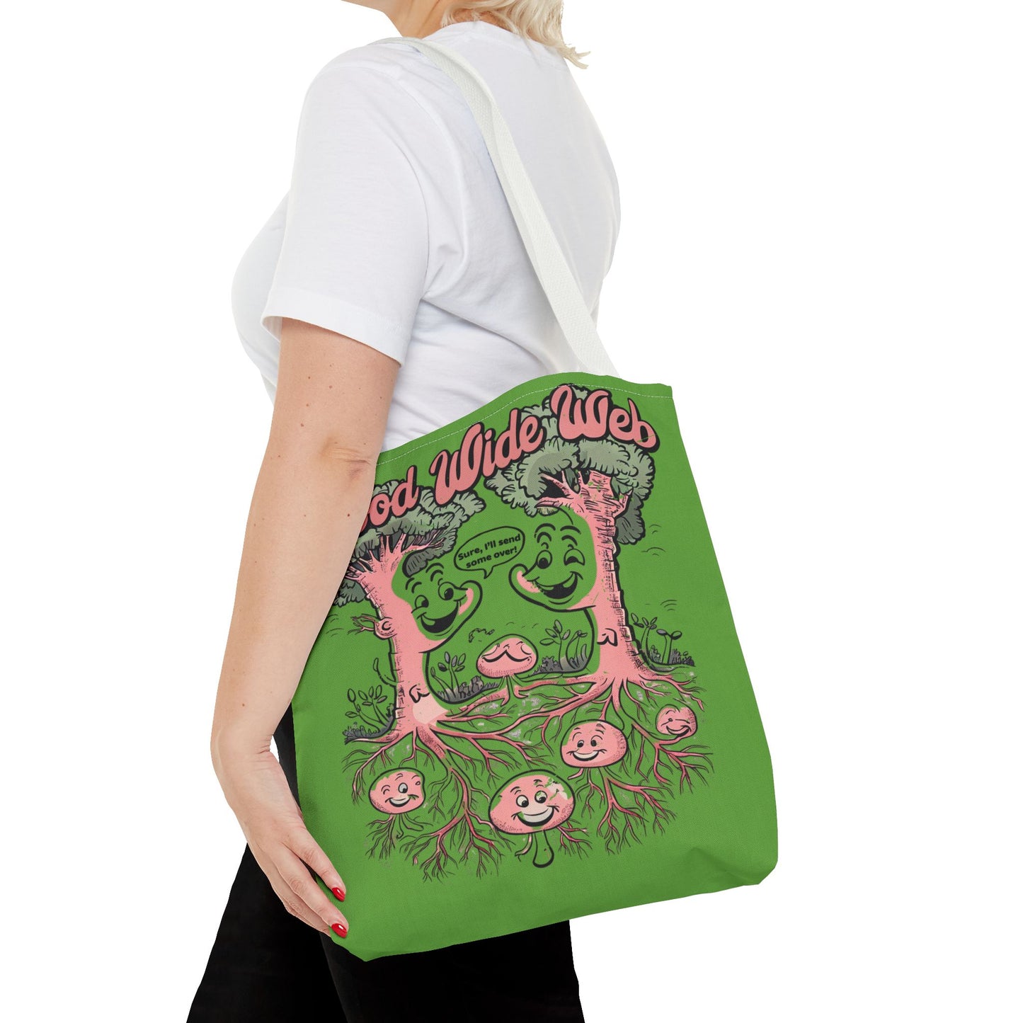 The Wood Wide Web: Nature’s Internet Tote Bag