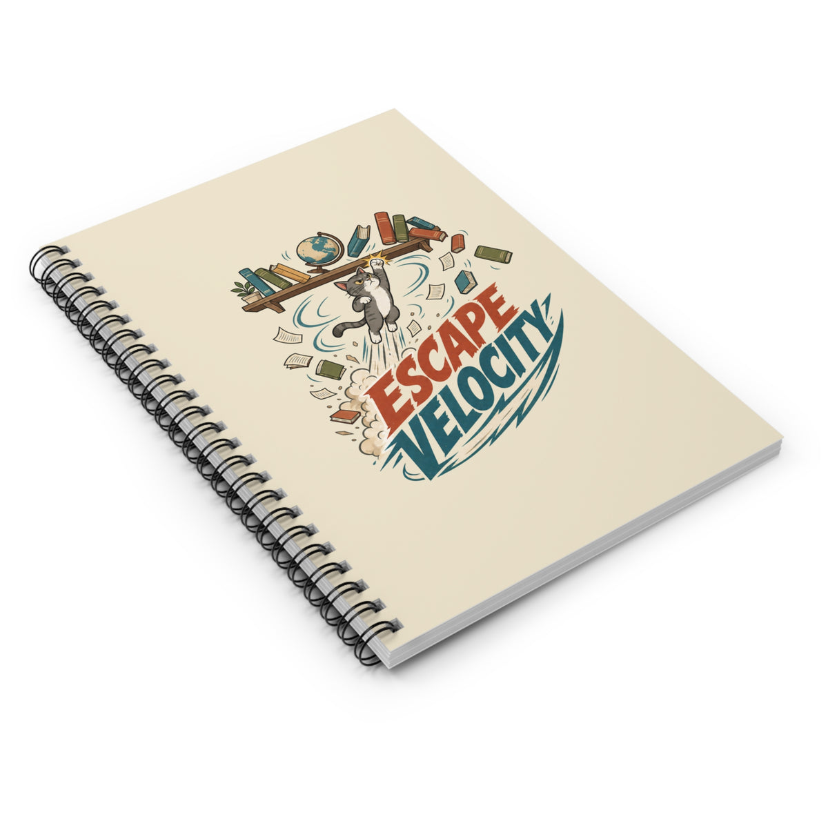 Escape Velocity - Spiral Notebook