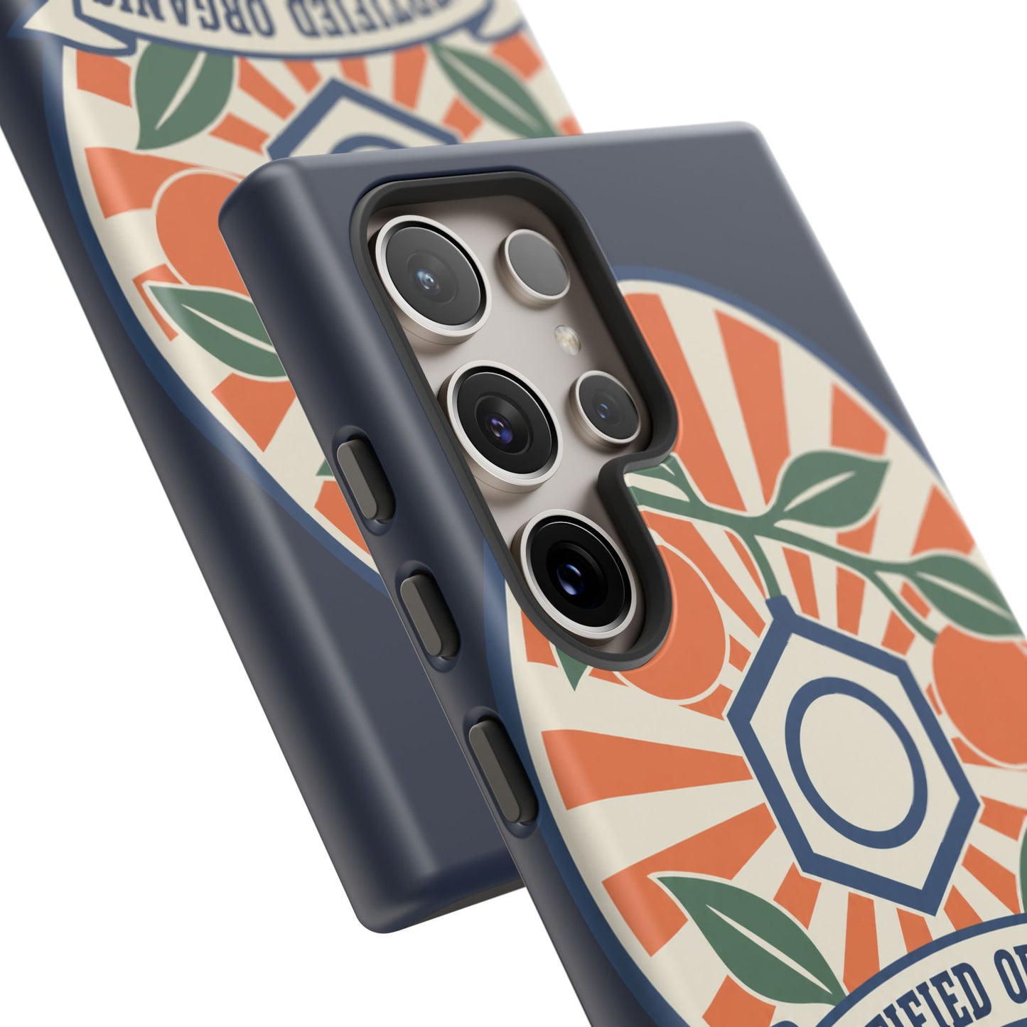 Certified Organic Chemistry - Tough Phone Case (Samsung Galaxy) 🍊