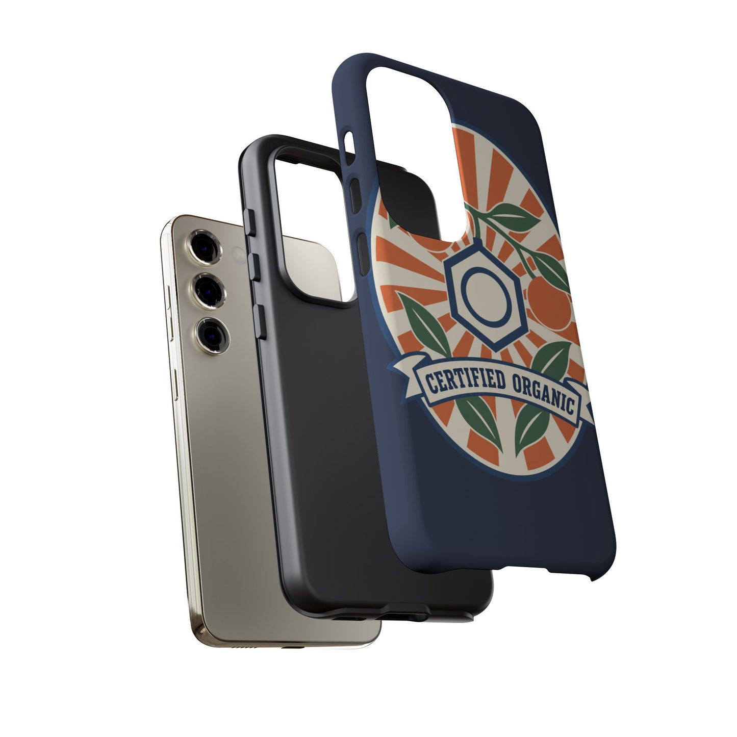Certified Organic Chemistry - Tough Phone Case (Samsung Galaxy) 🍊