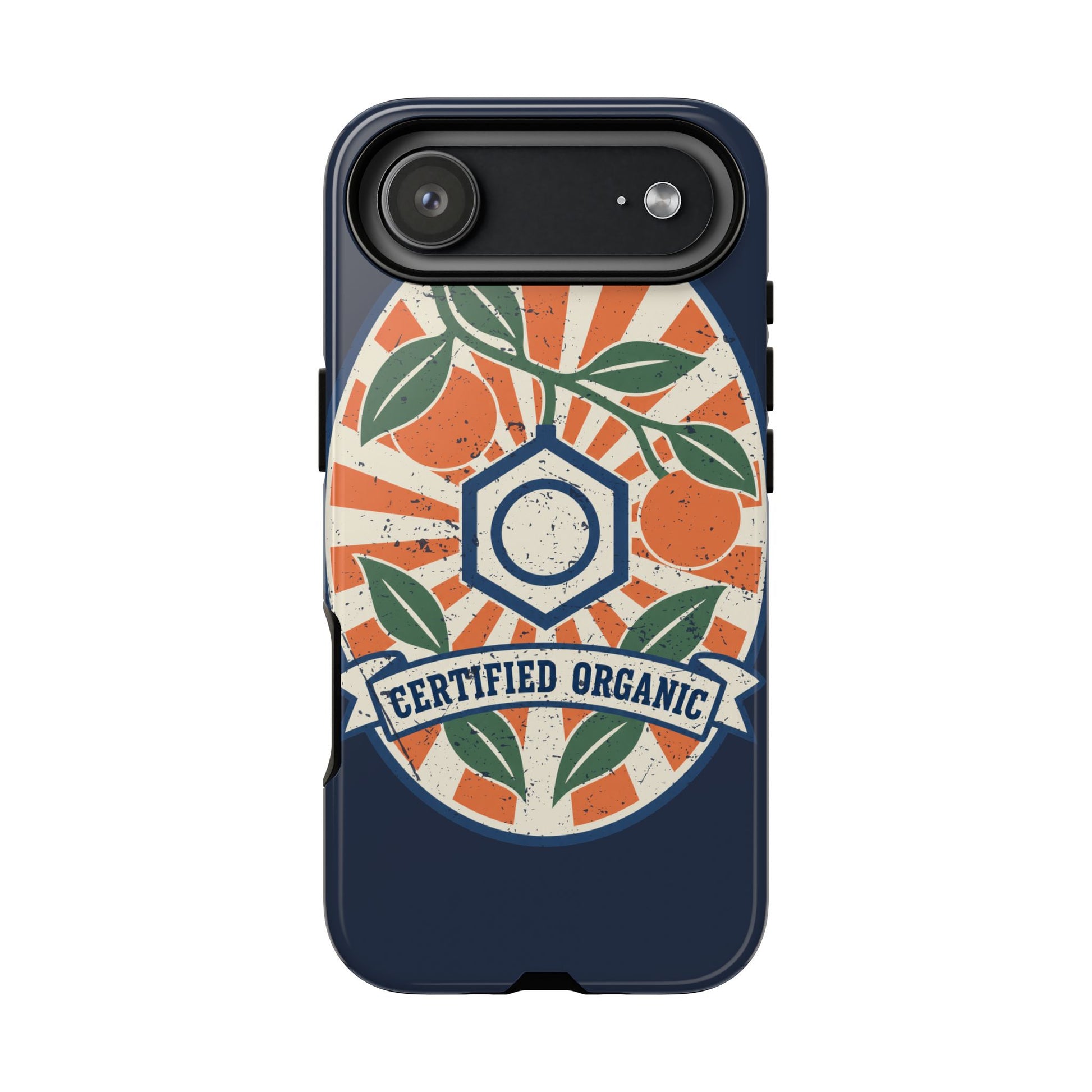 Certified Organic Chemistry - Tough Phone Case (Apple iPhone) 🍊