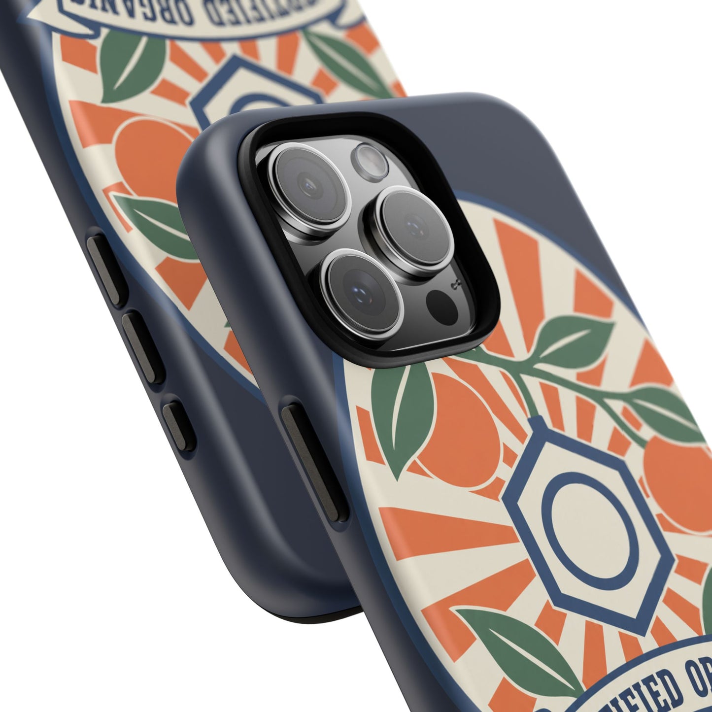 Certified Organic Chemistry - Tough Phone Case (Apple iPhone) 🍊