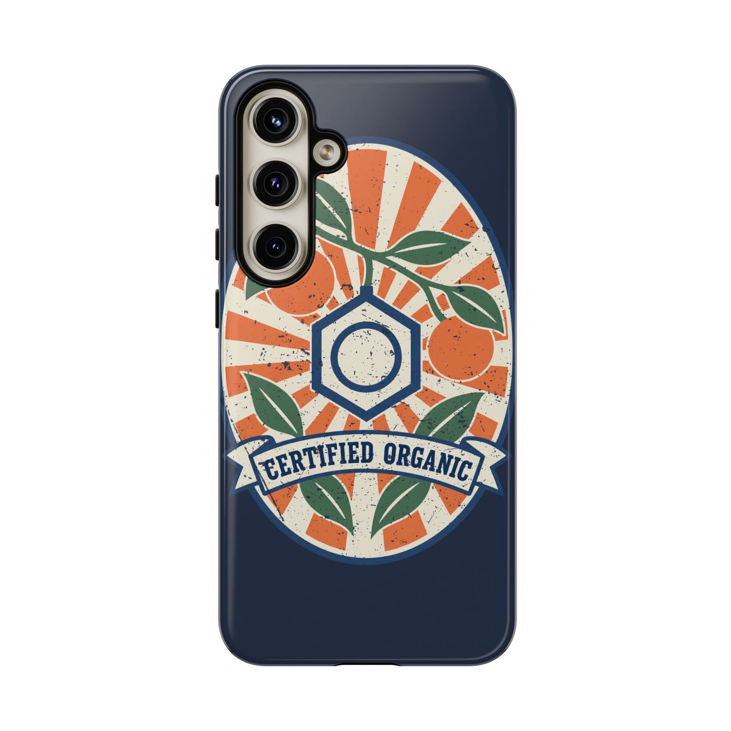 Certified Organic Chemistry - Tough Phone Case (Samsung Galaxy) 🍊