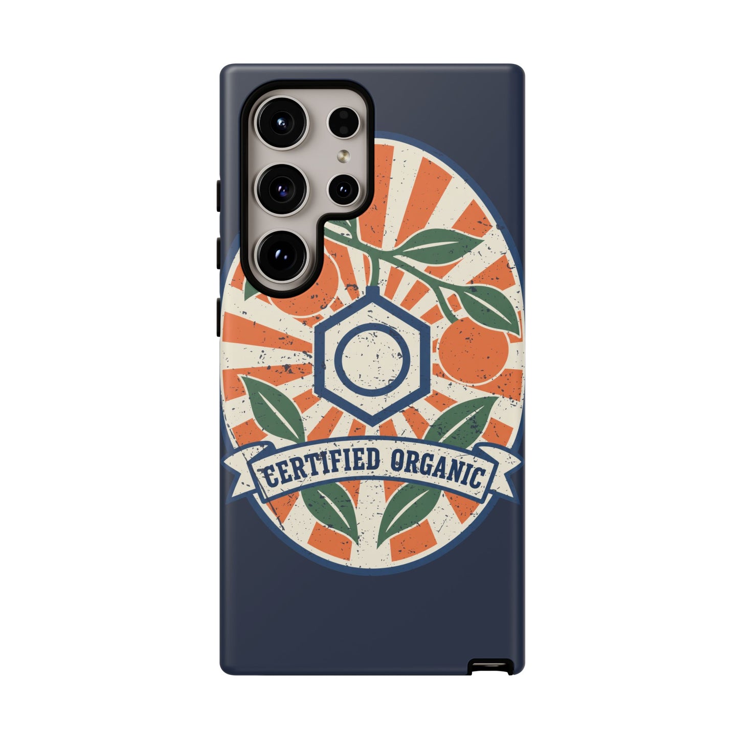 Certified Organic Chemistry - Tough Phone Case (Samsung Galaxy) 🍊