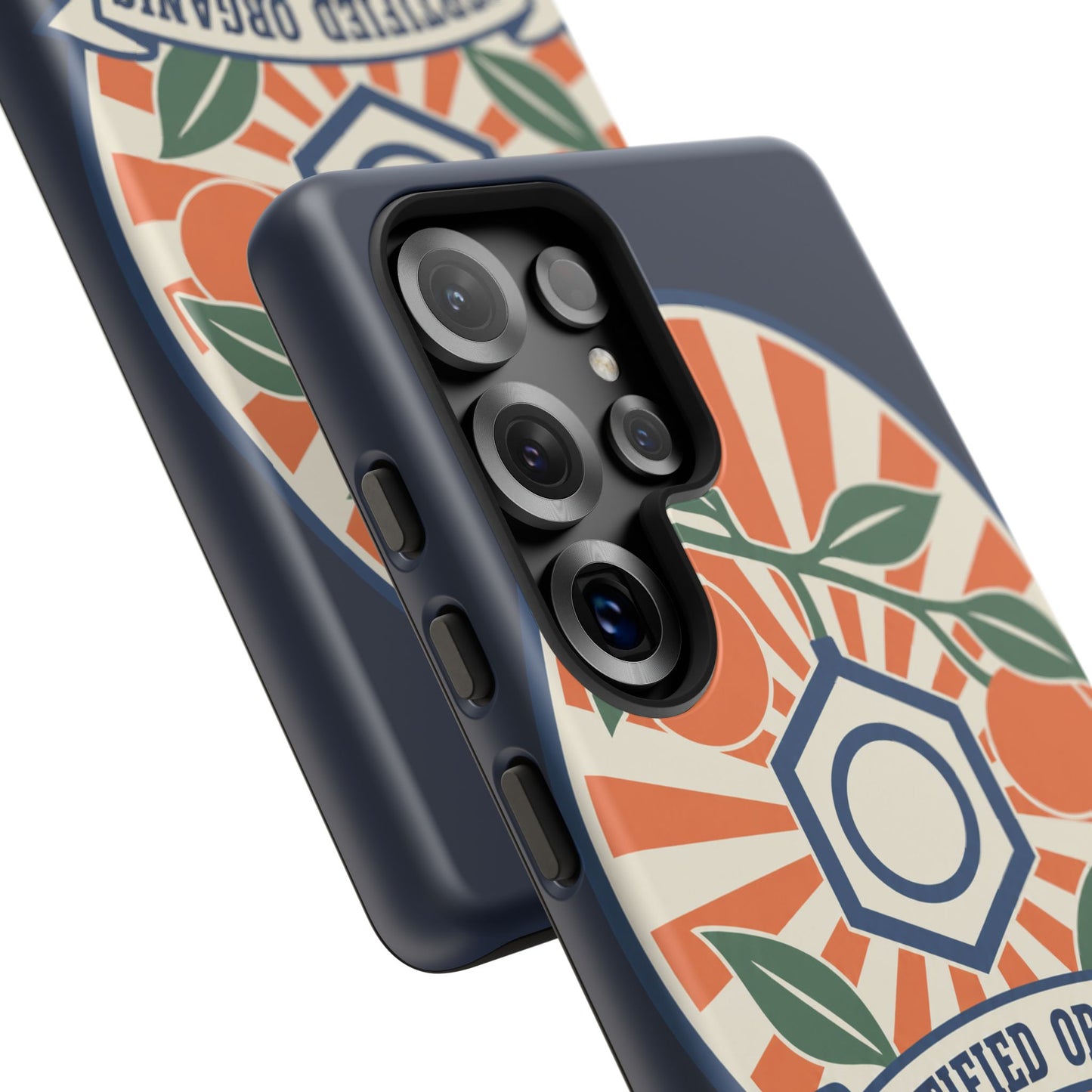 Certified Organic Chemistry - Tough Phone Case (Samsung Galaxy) 🍊