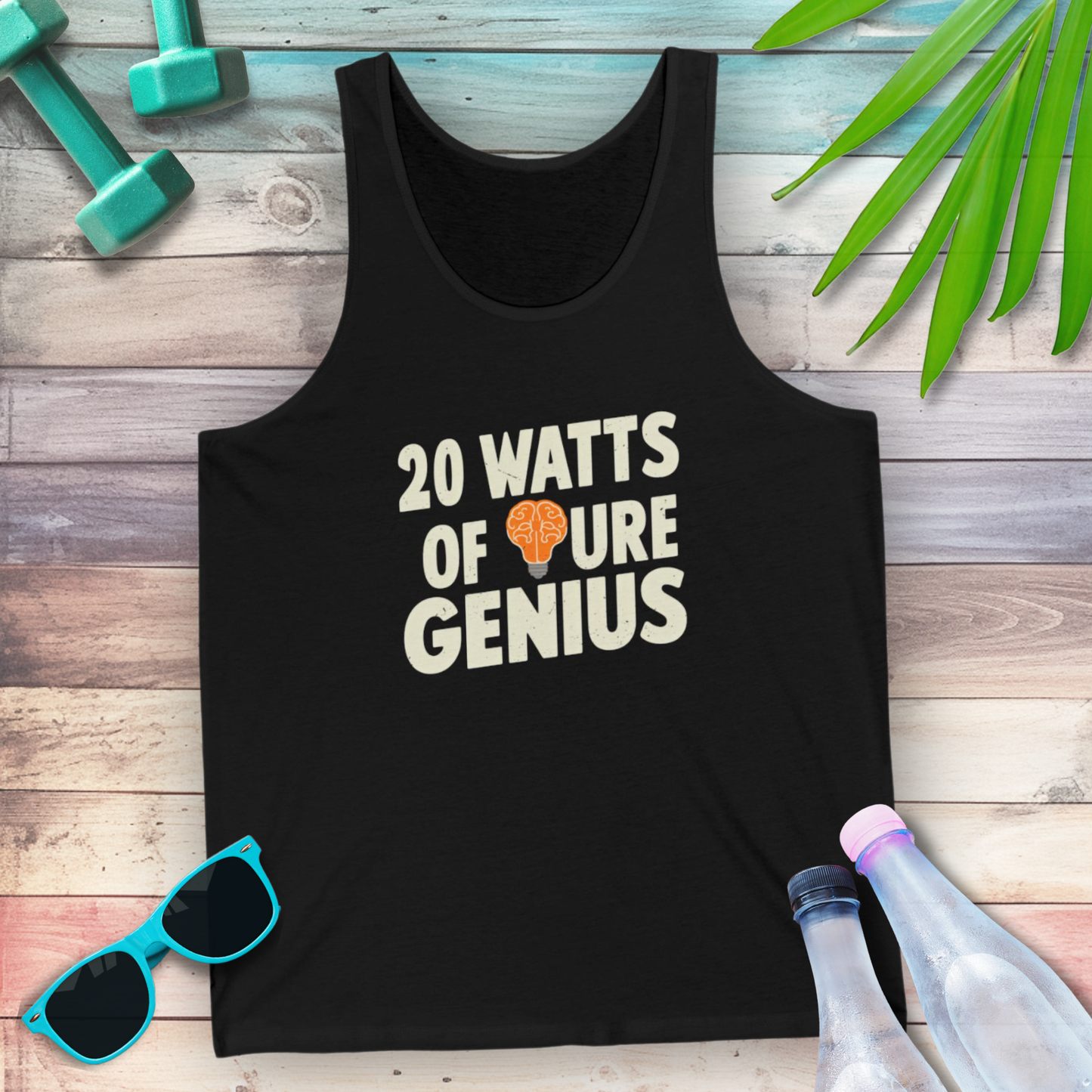 20 Watts of Pure Genius Tank Top