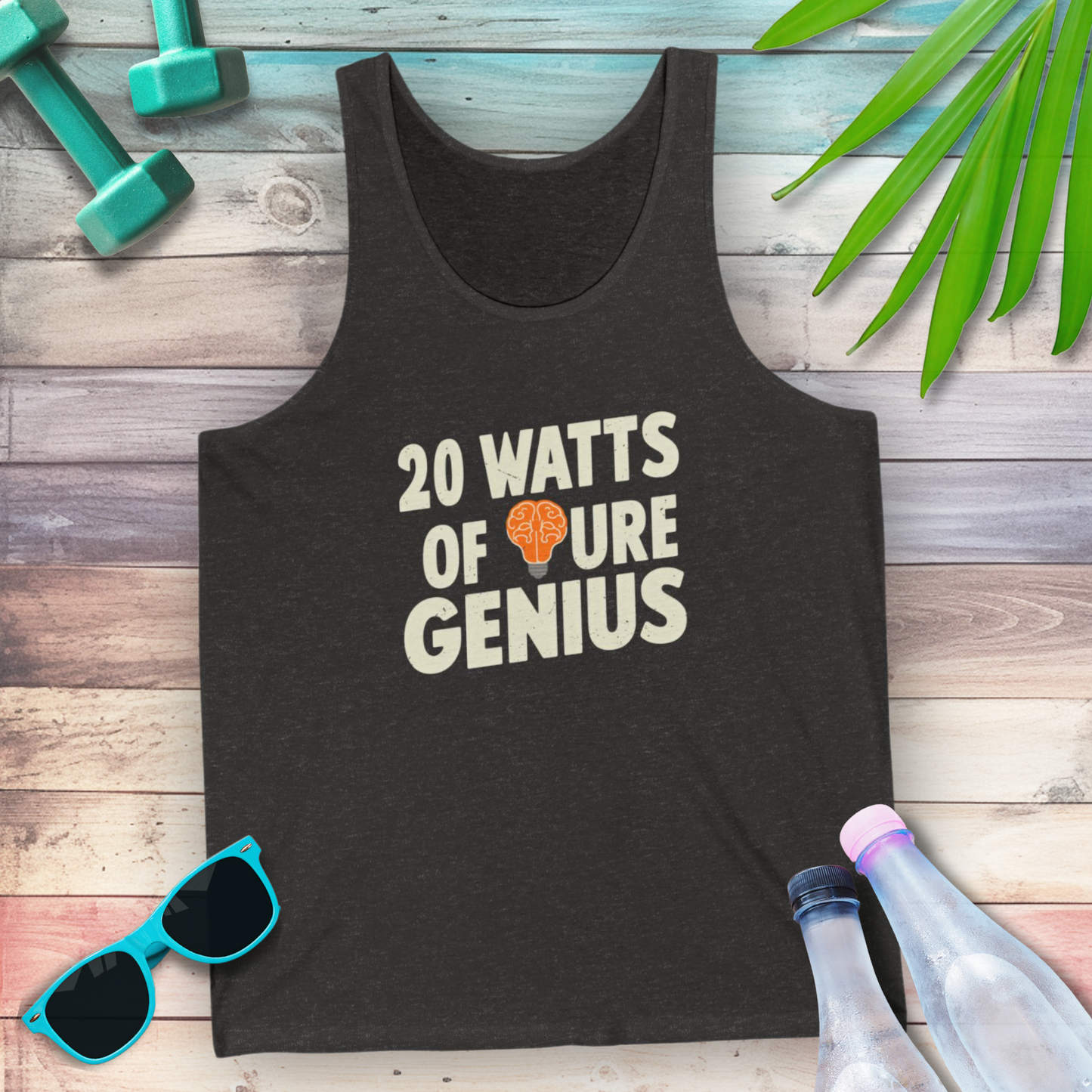 20 Watts of Pure Genius Tank Top