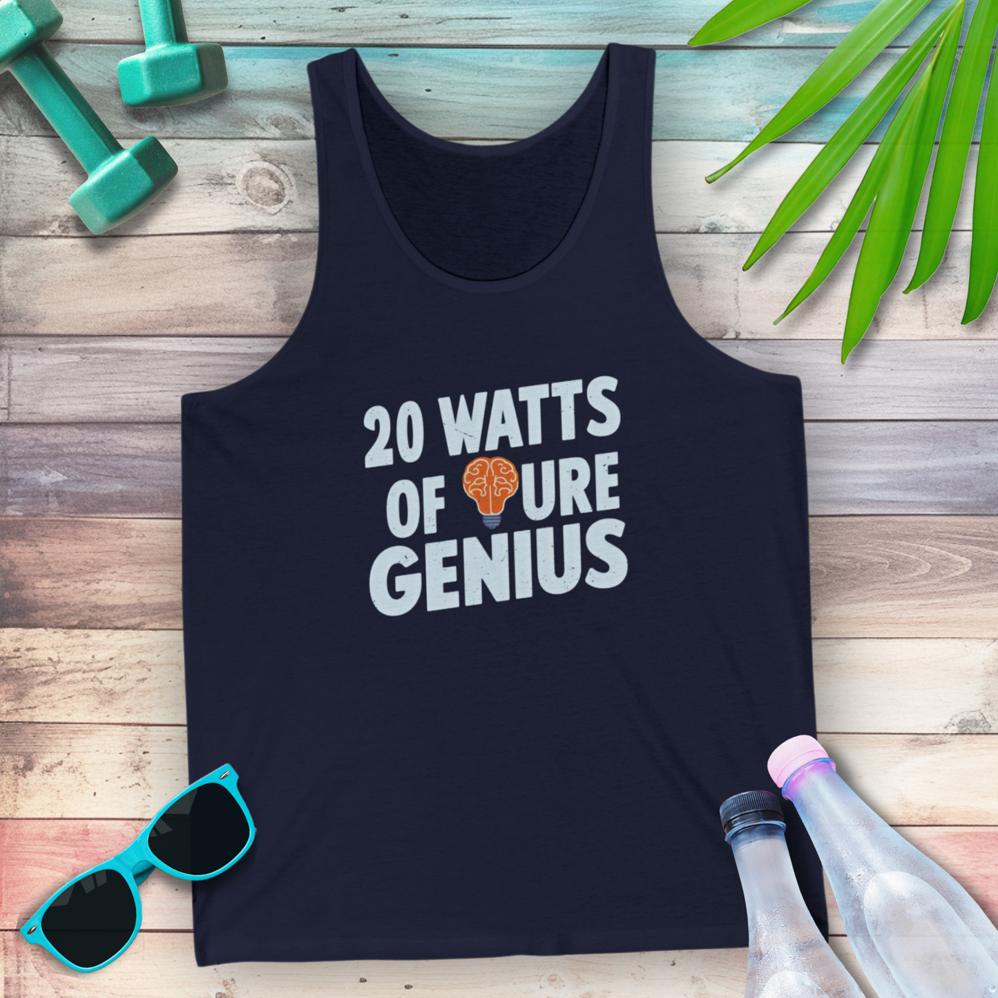 20 Watts of Pure Genius Tank Top