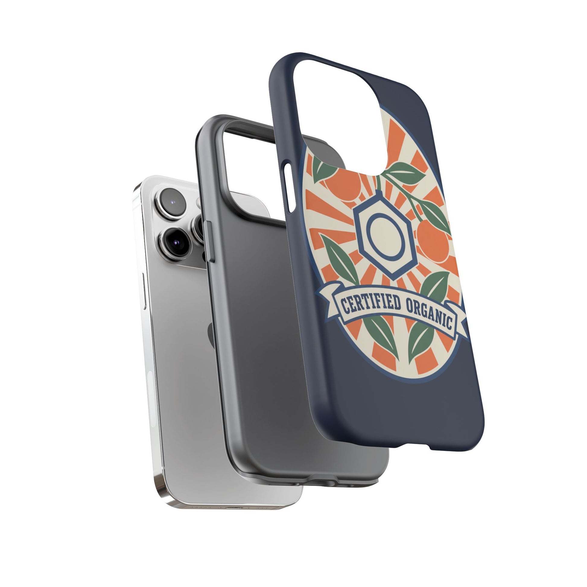 Certified Organic Chemistry - Tough Phone Case (Apple iPhone) 🍊