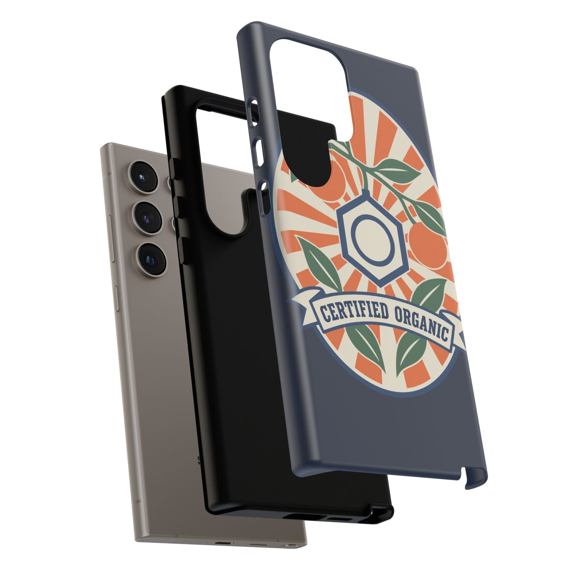 Certified Organic Chemistry - Tough Phone Case (Samsung Galaxy) 🍊