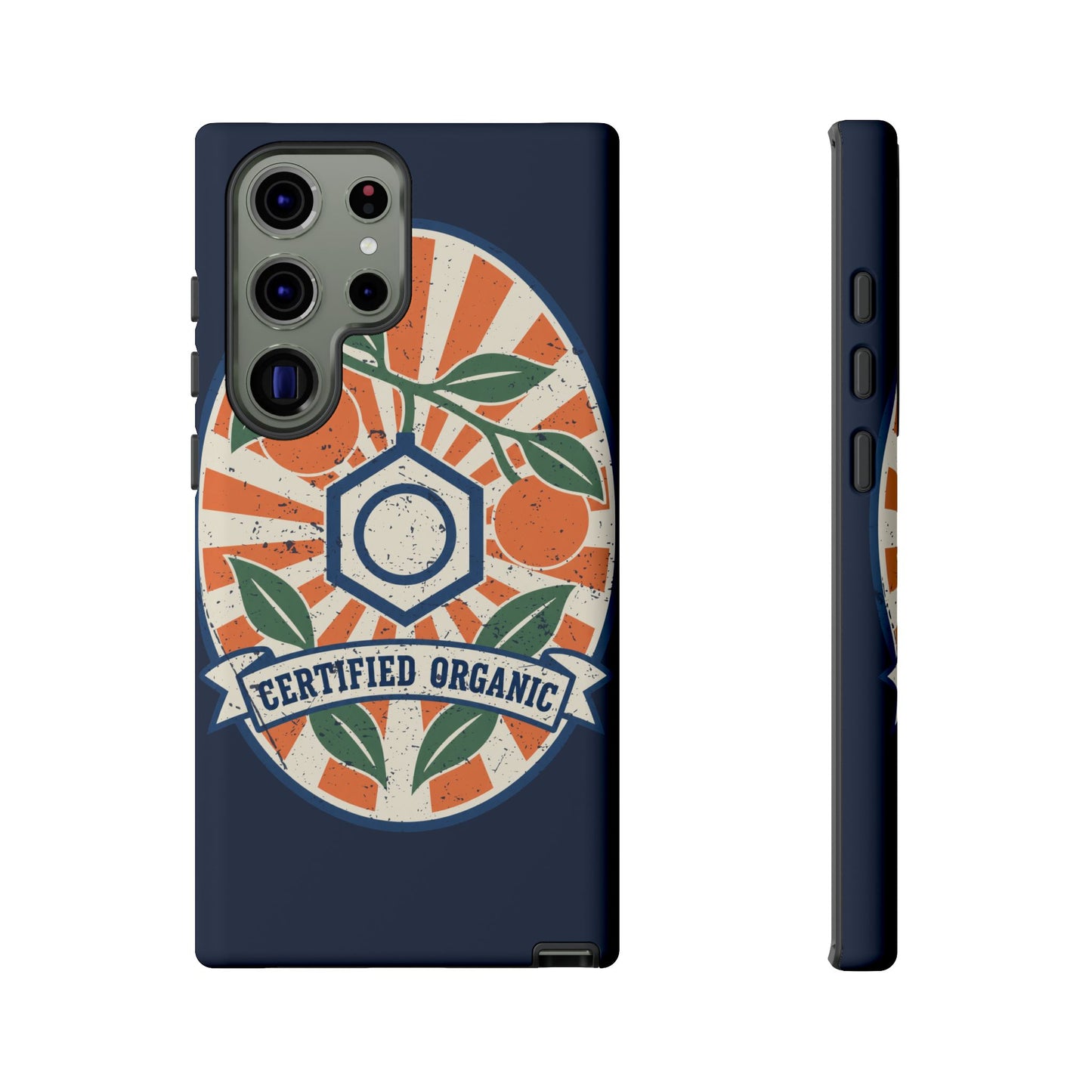Certified Organic Chemistry - Tough Phone Case (Samsung Galaxy) 🍊