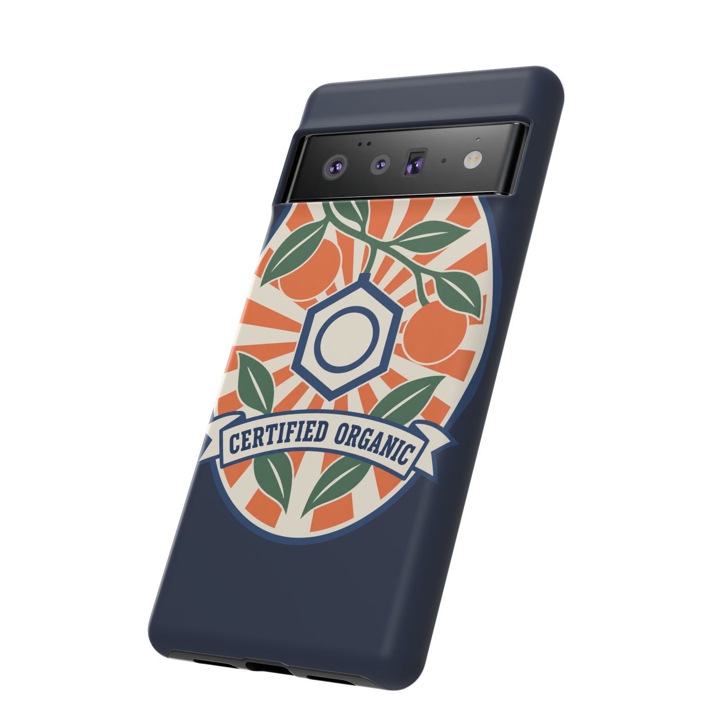 Certified Organic Chemistry - Tough Phone Case (Google Pixel) 🍊