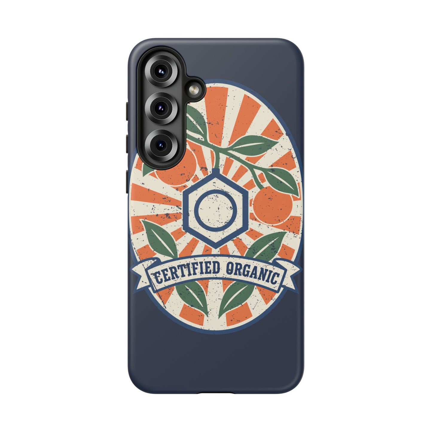 Certified Organic Chemistry - Tough Phone Case (Samsung Galaxy) 🍊