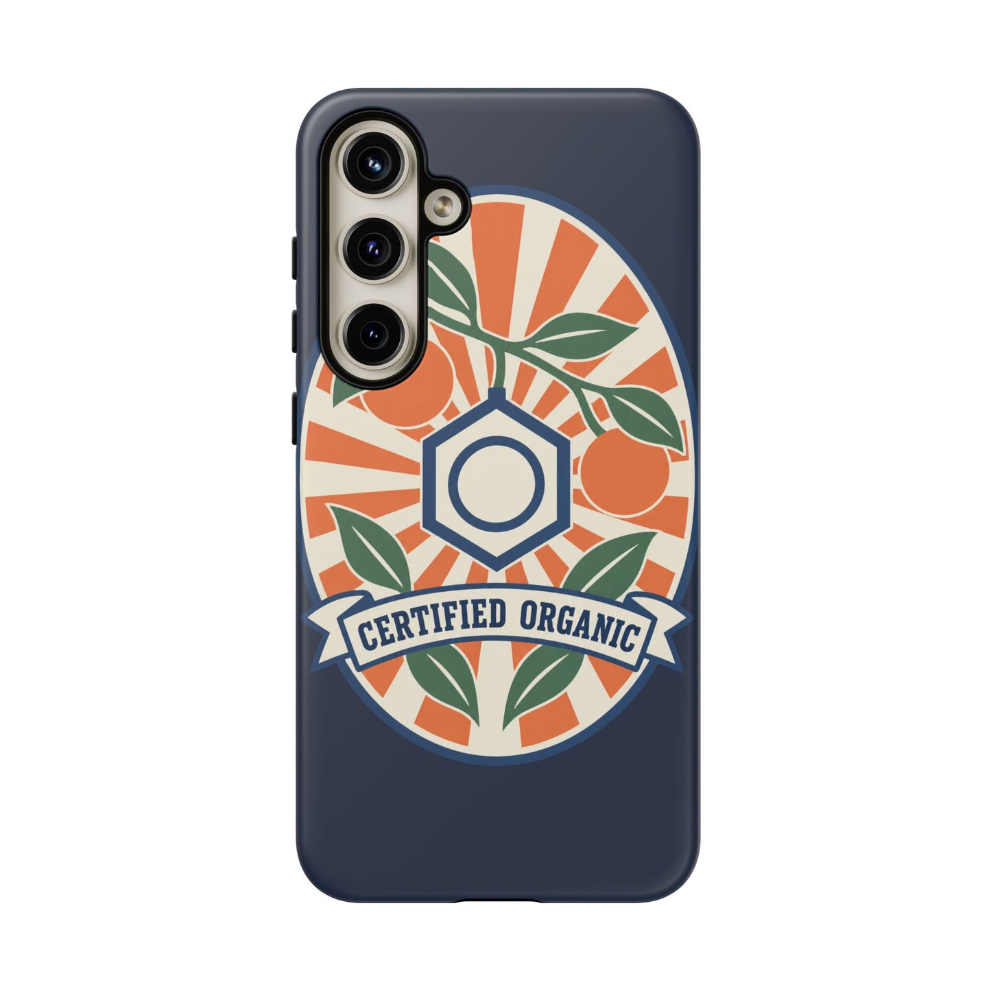 Certified Organic Chemistry - Tough Phone Case (Samsung Galaxy) 🍊