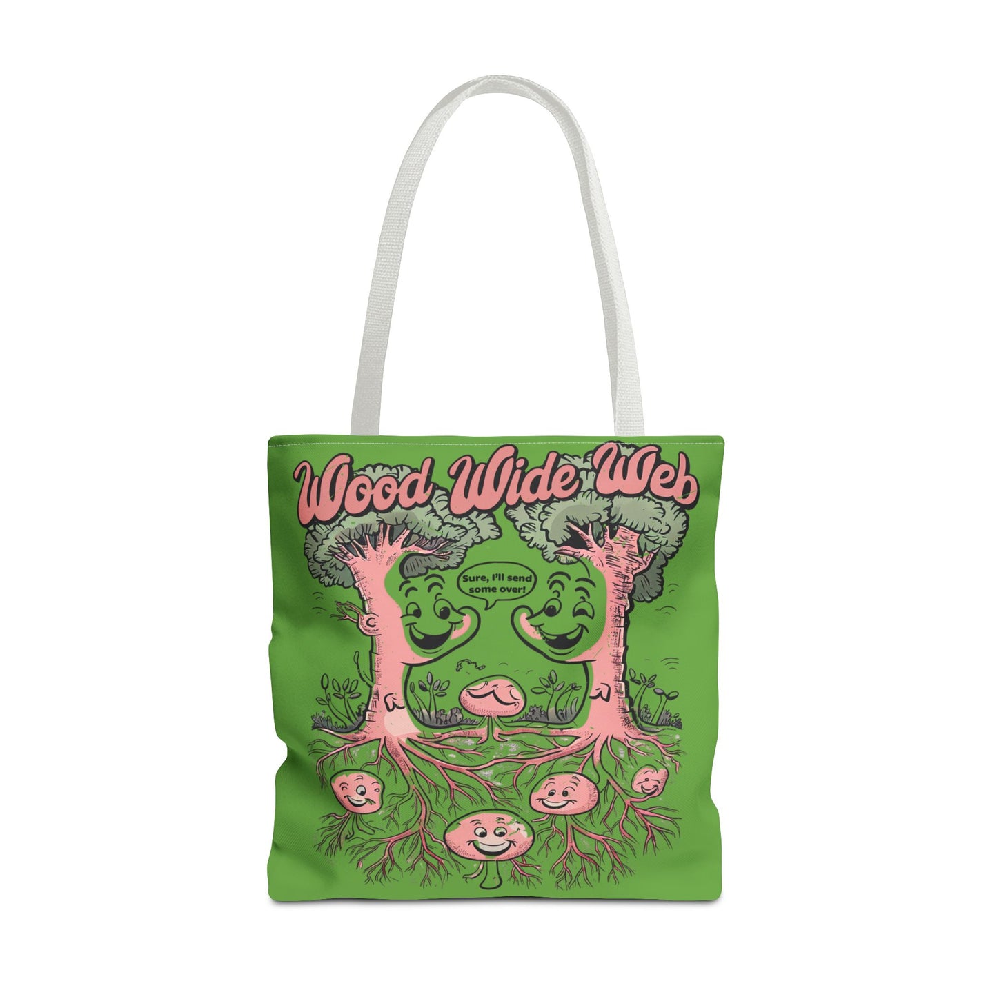 The Wood Wide Web: Nature’s Internet Tote Bag