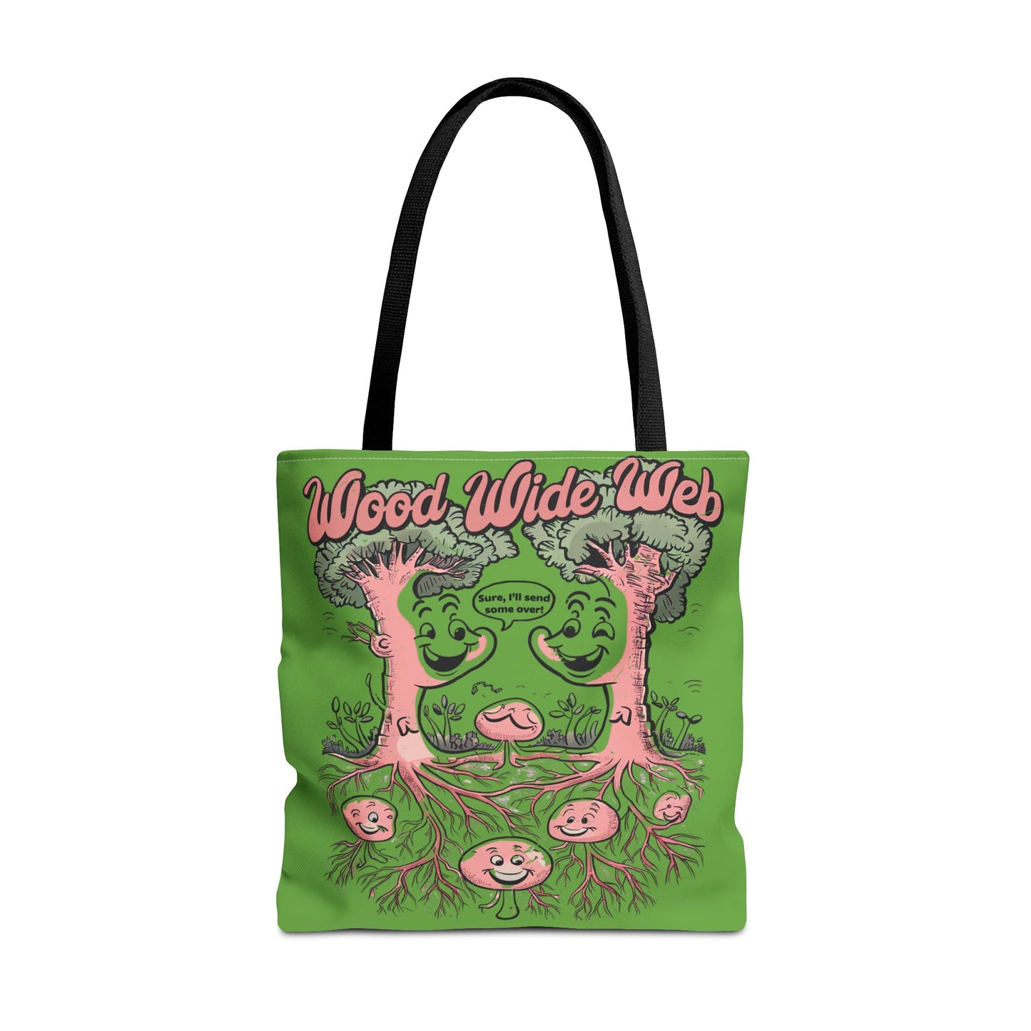 The Wood Wide Web: Nature’s Internet Tote Bag