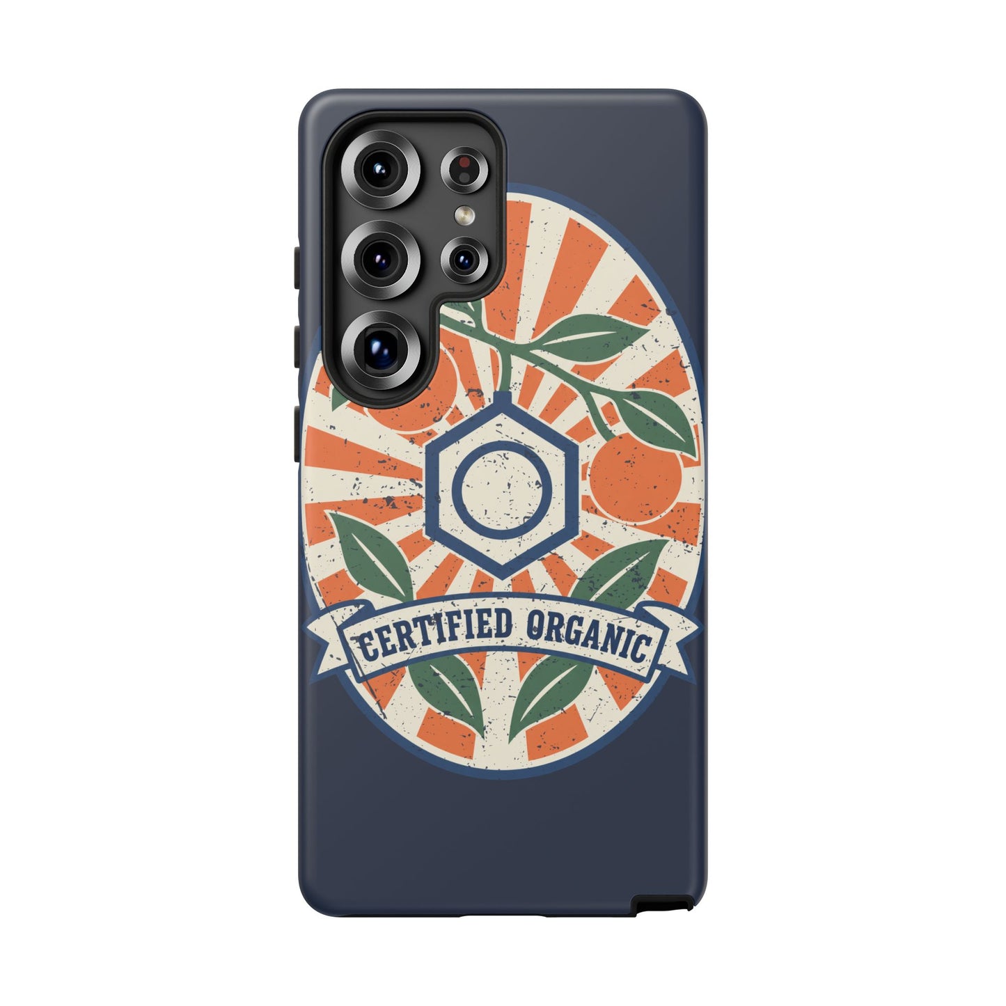 Certified Organic Chemistry - Tough Phone Case (Samsung Galaxy) 🍊