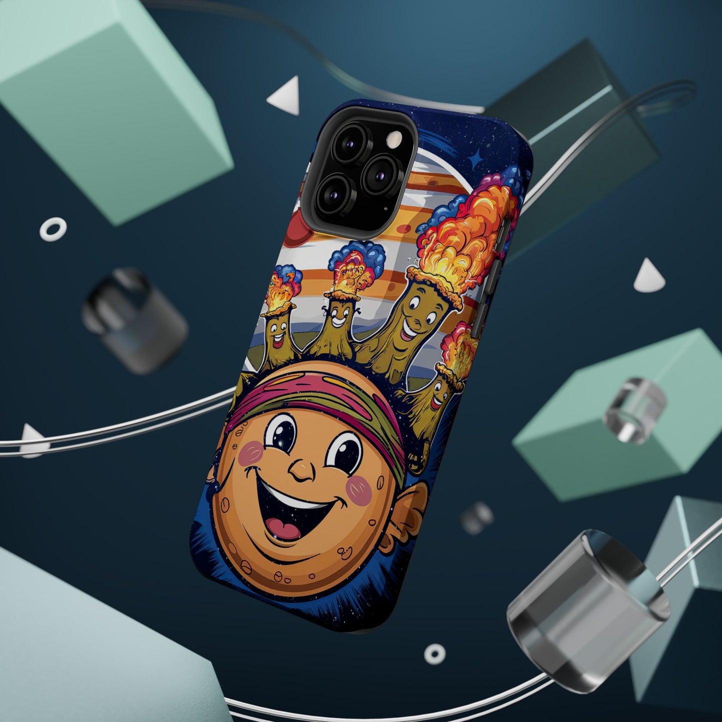 Io: The Ultimate Volcanic Party! Tough Phone Case (Apple iPhone)