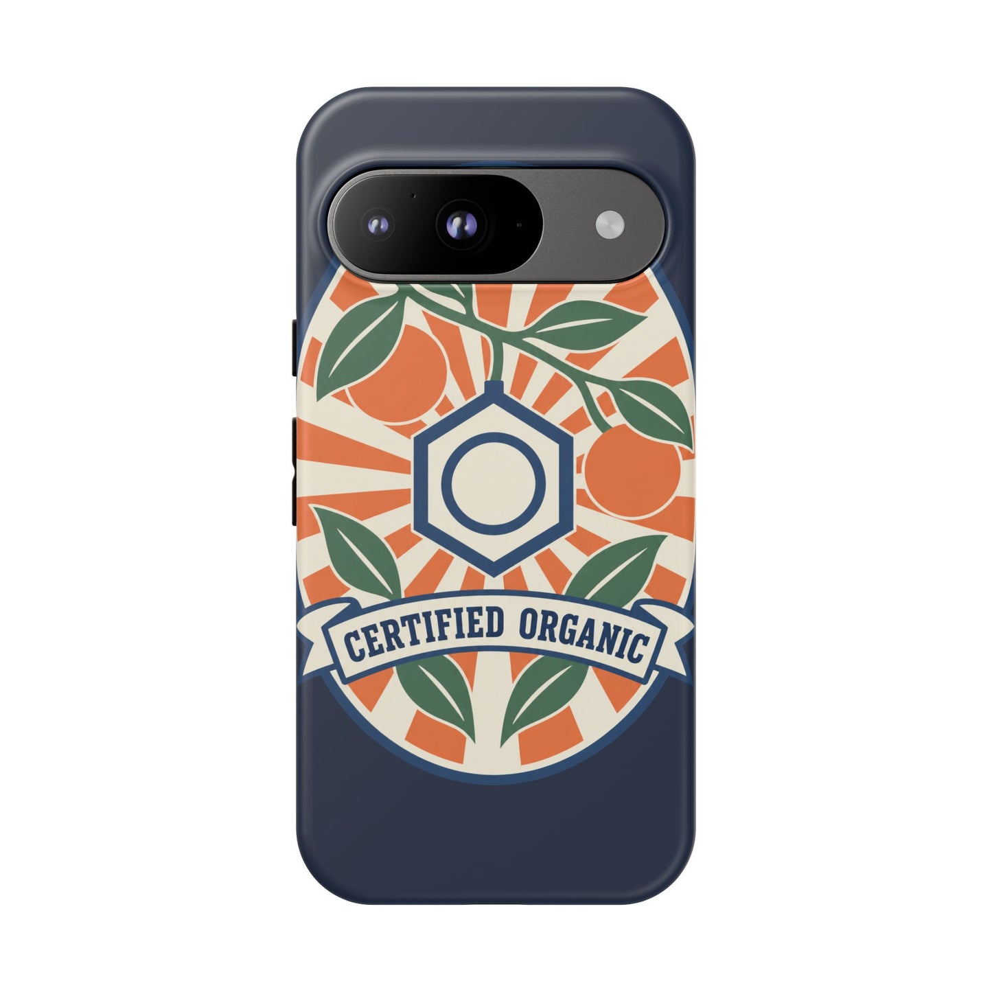 Certified Organic Chemistry - Tough Phone Case (Google Pixel) 🍊