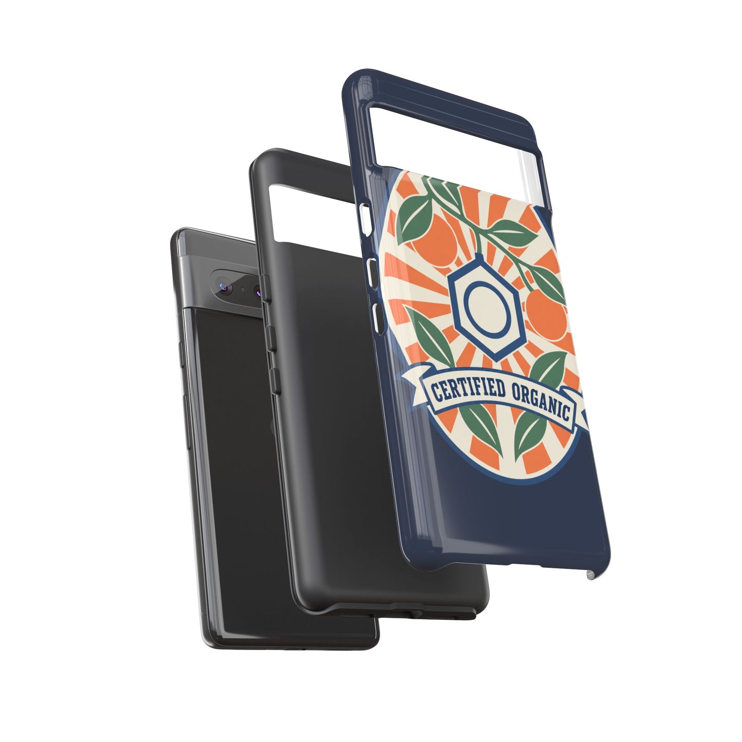 Certified Organic Chemistry - Tough Phone Case (Google Pixel) 🍊