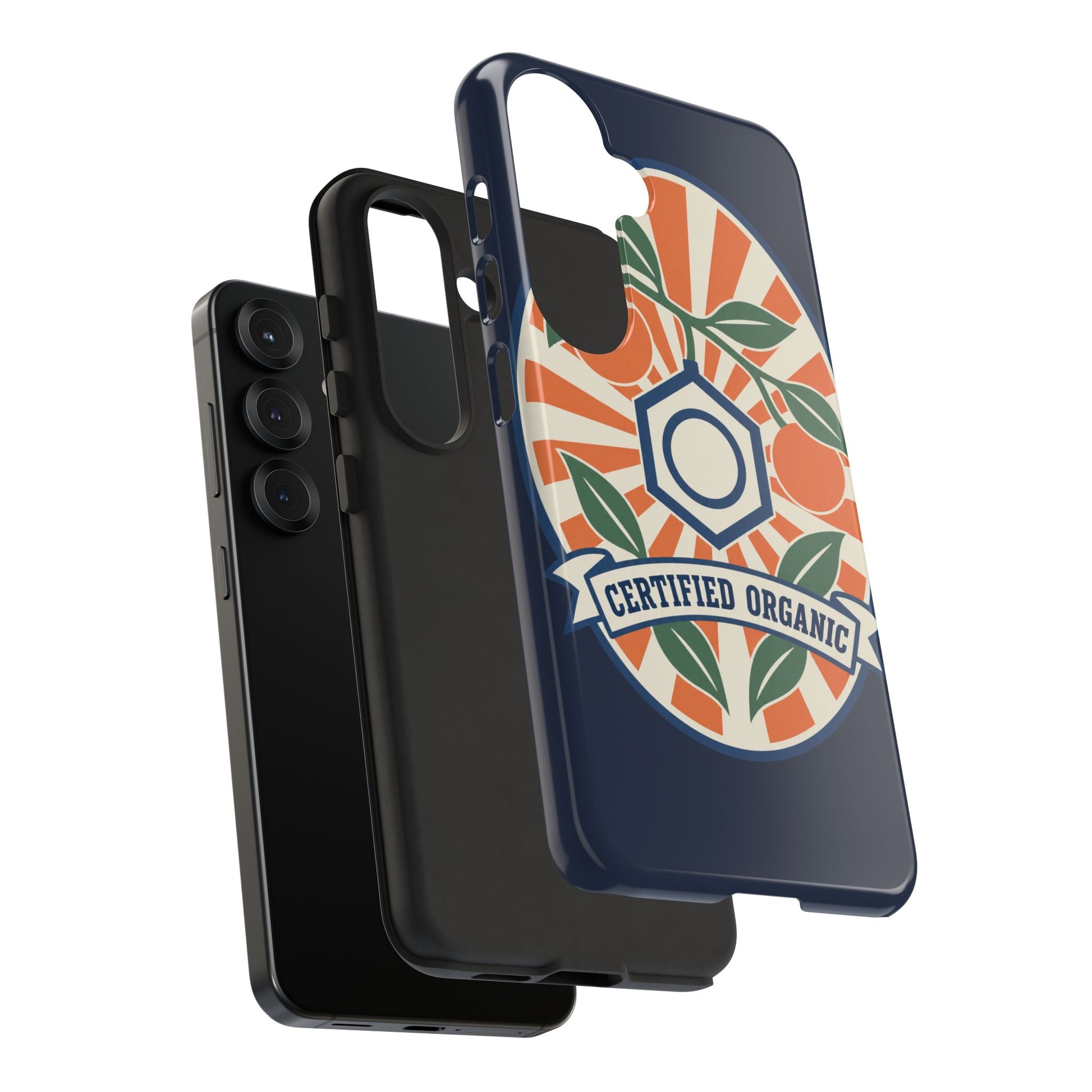 Certified Organic Chemistry - Tough Phone Case (Samsung Galaxy) 🍊