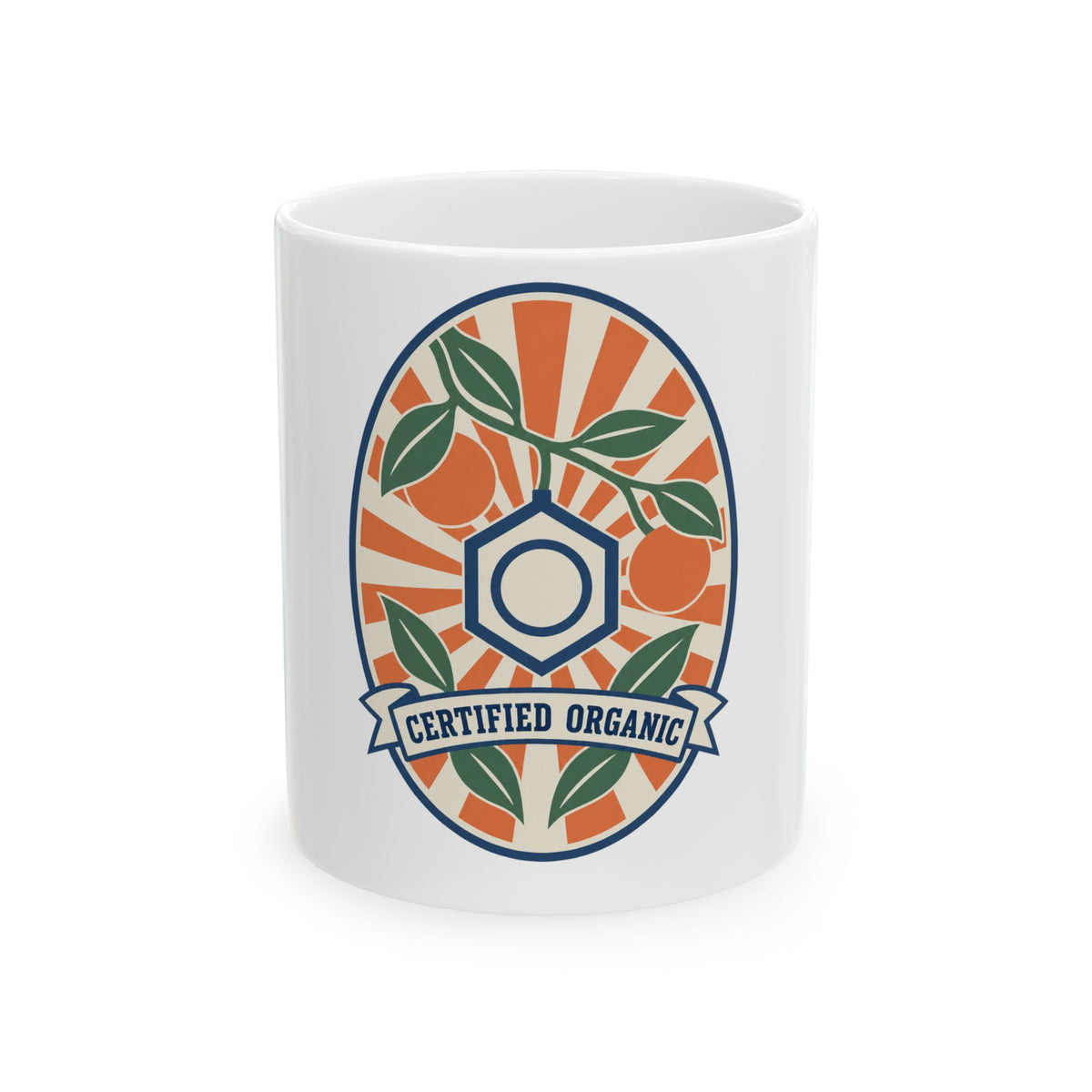 Certified Organic Chemistry - Ceramic Mug 🍊
