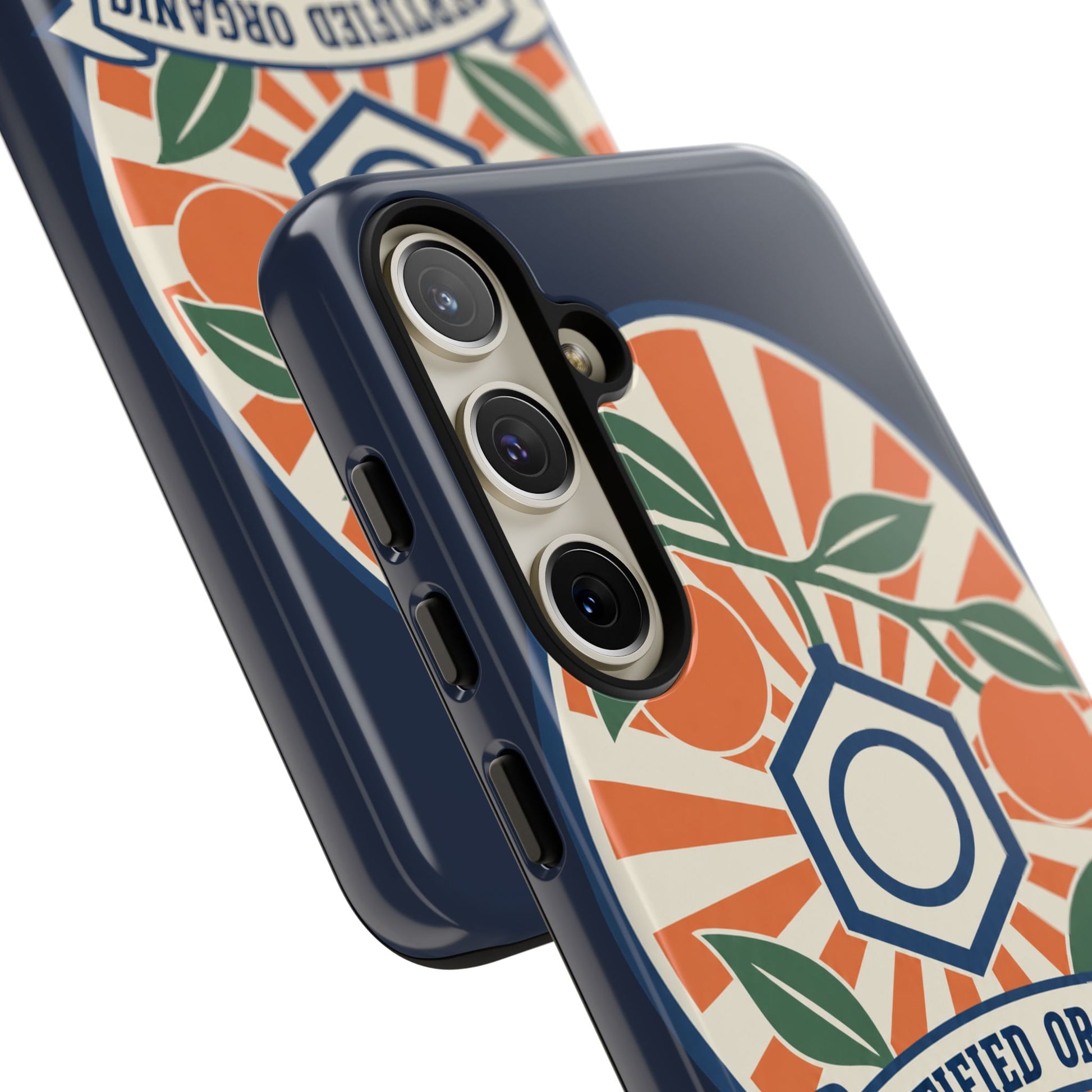 Certified Organic Chemistry - Tough Phone Case (Samsung Galaxy) 🍊