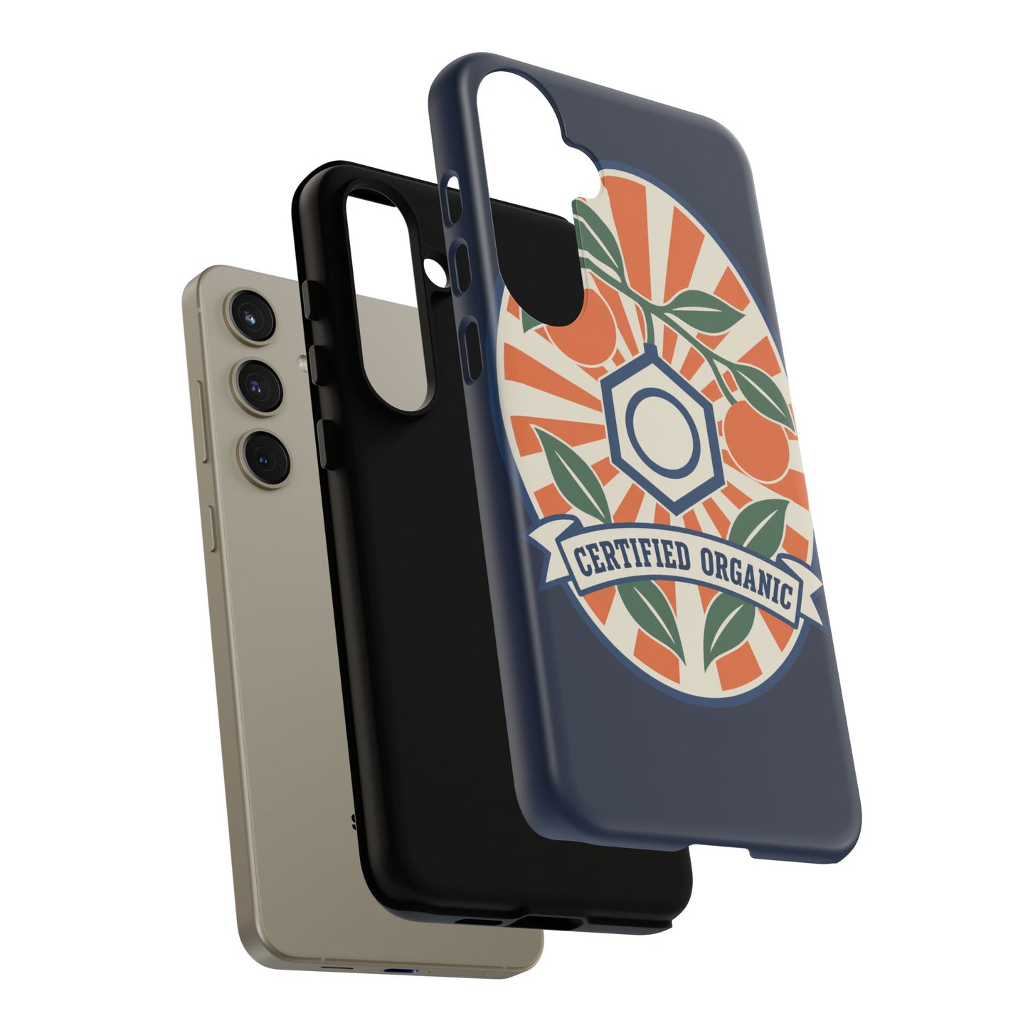 Certified Organic Chemistry - Tough Phone Case (Samsung Galaxy) 🍊