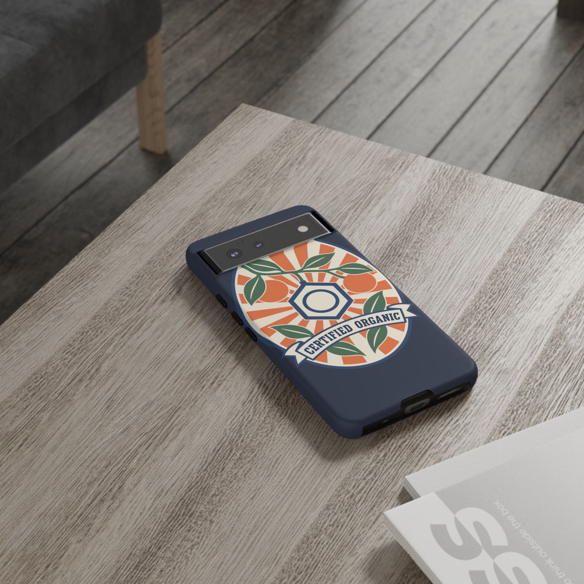 Certified Organic Chemistry - Tough Phone Case (Google Pixel) 🍊
