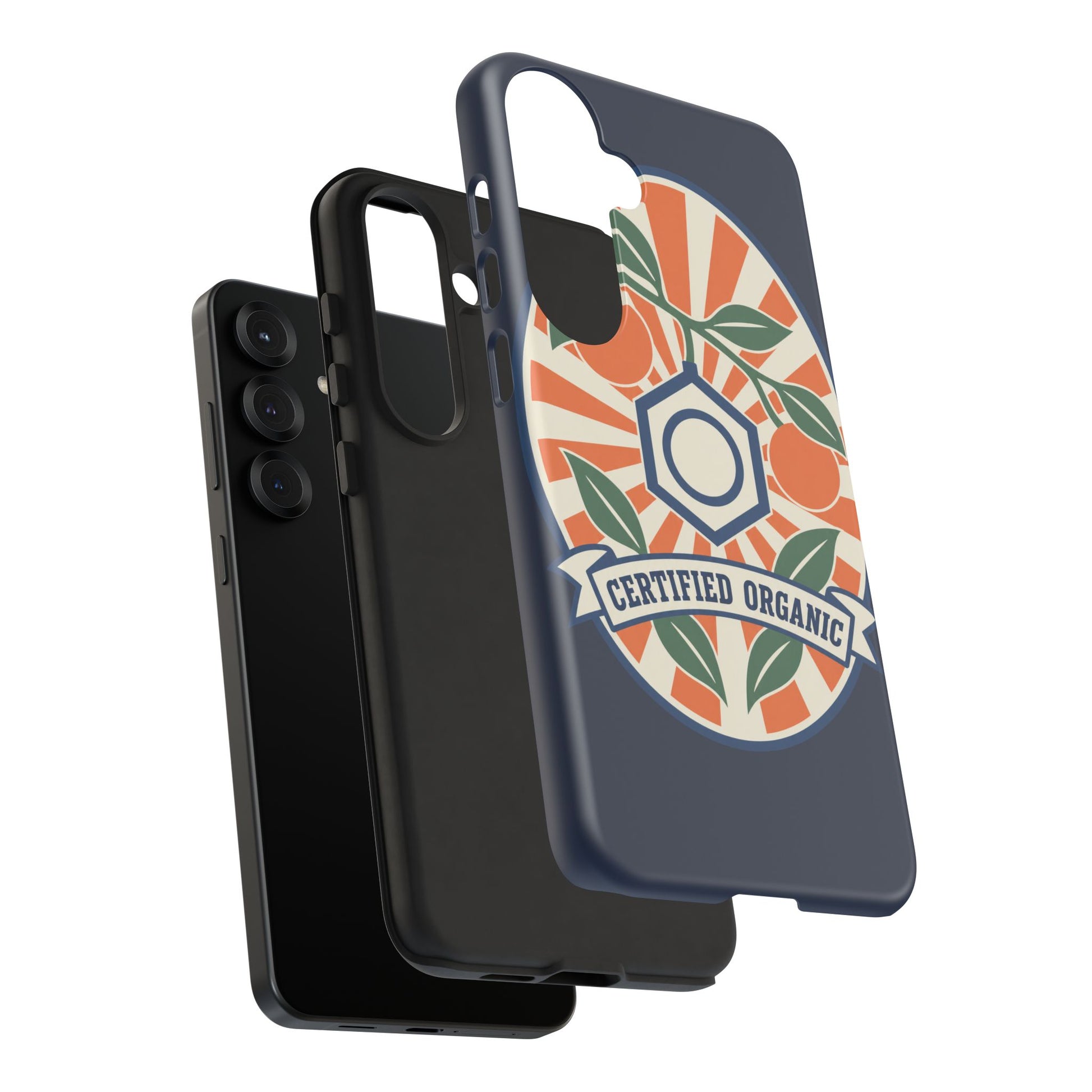 Certified Organic Chemistry - Tough Phone Case (Samsung Galaxy) 🍊