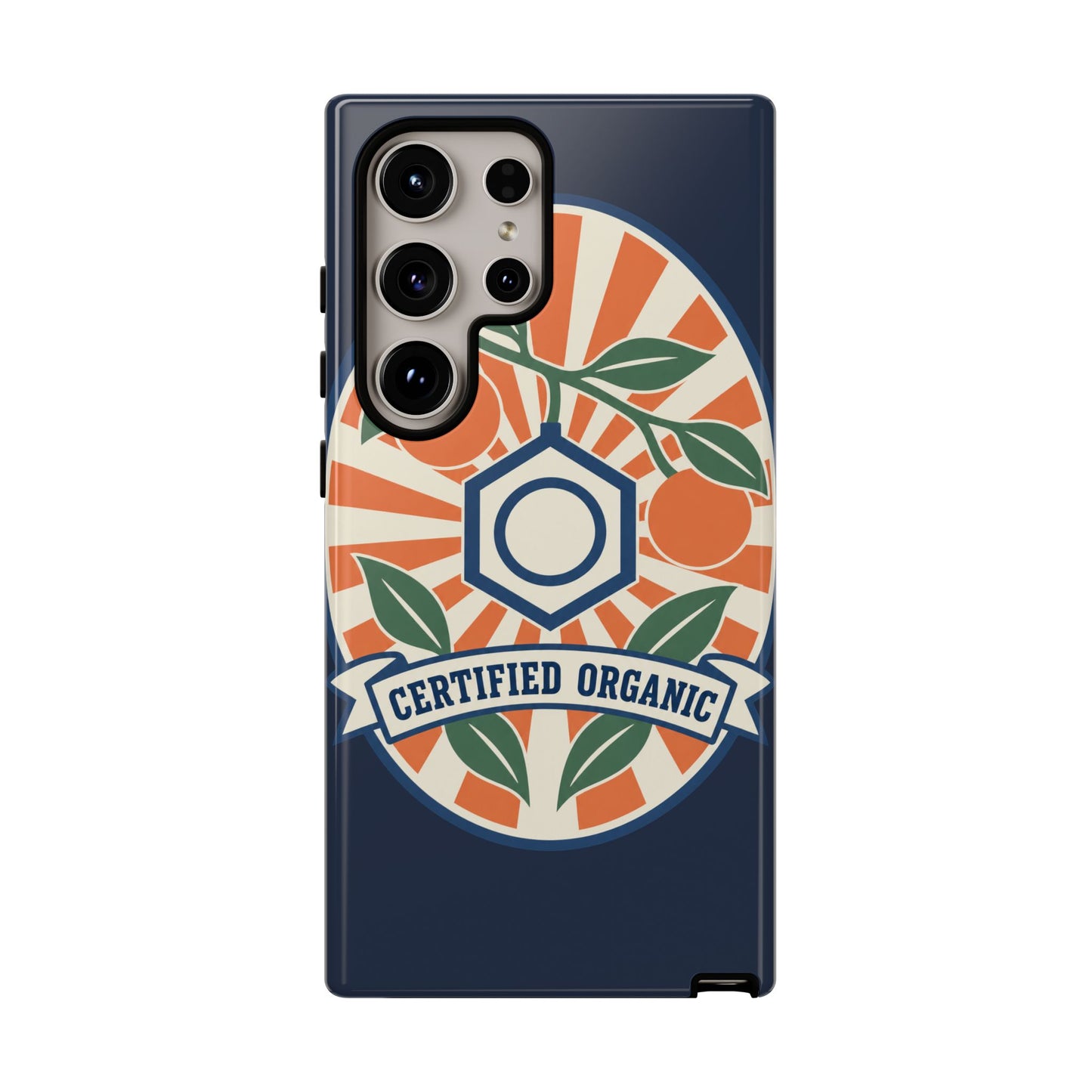 Certified Organic Chemistry - Tough Phone Case (Samsung Galaxy) 🍊