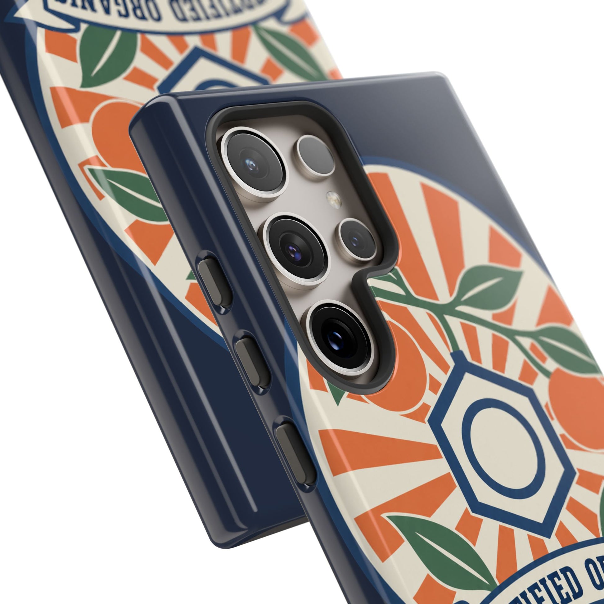 Certified Organic Chemistry - Tough Phone Case (Samsung Galaxy) 🍊