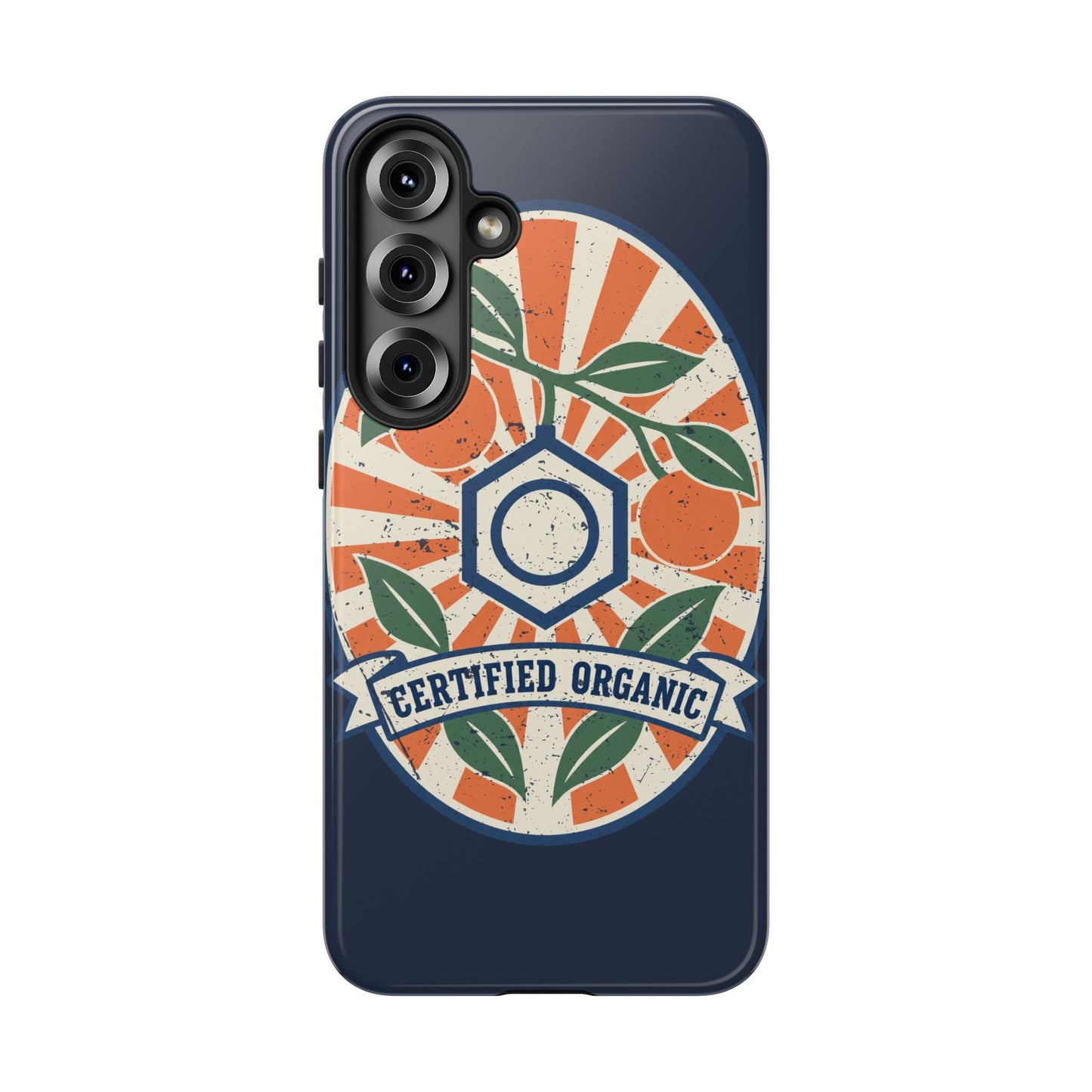 Certified Organic Chemistry - Tough Phone Case (Samsung Galaxy) 🍊