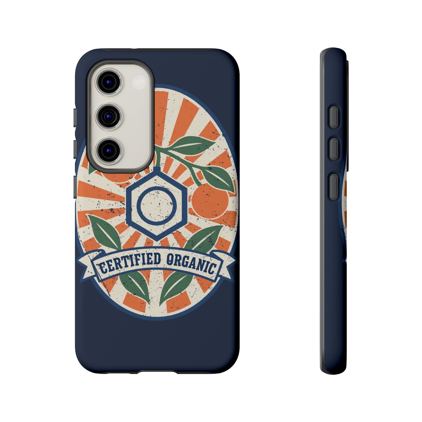 Certified Organic Chemistry - Tough Phone Case (Samsung Galaxy) 🍊