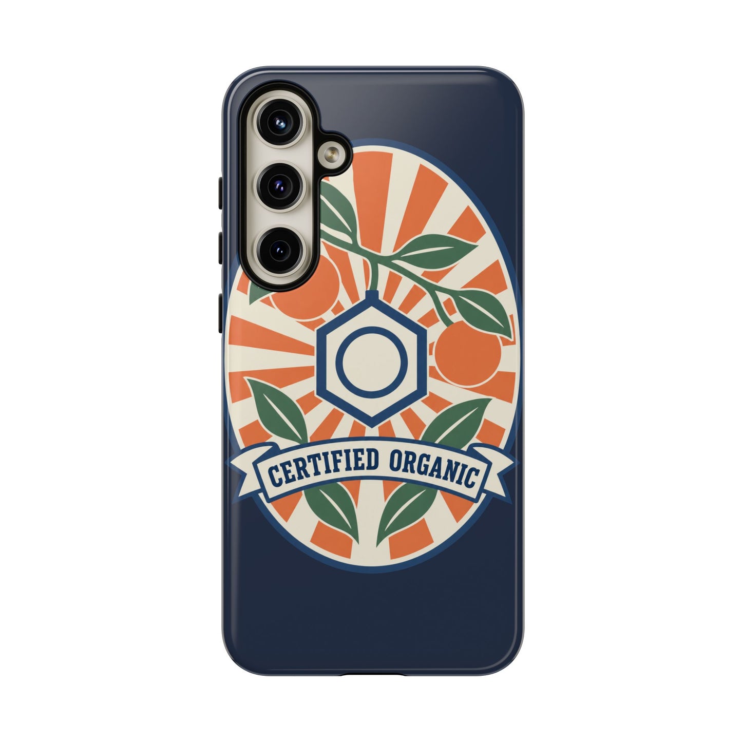Certified Organic Chemistry - Tough Phone Case (Samsung Galaxy) 🍊