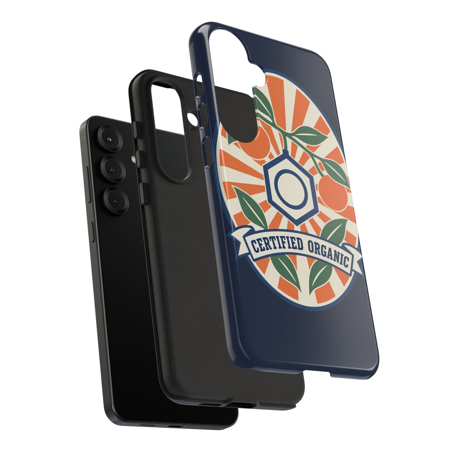Certified Organic Chemistry - Tough Phone Case (Samsung Galaxy) 🍊