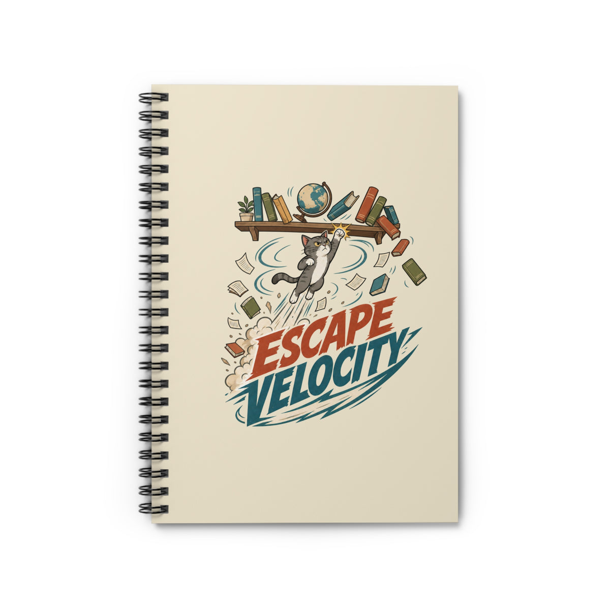Escape Velocity - Spiral Notebook