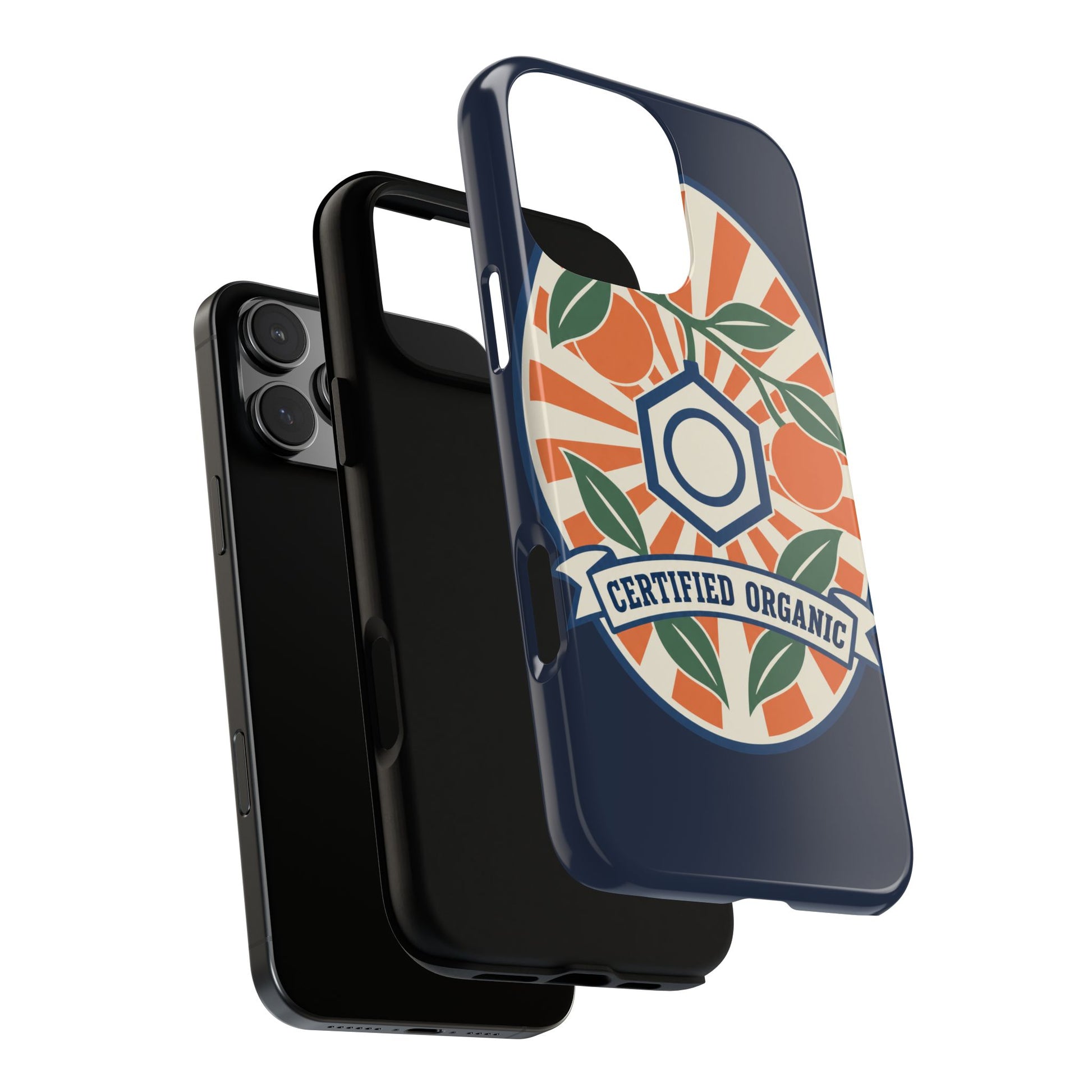 Certified Organic Chemistry - Tough Phone Case (Apple iPhone) 🍊
