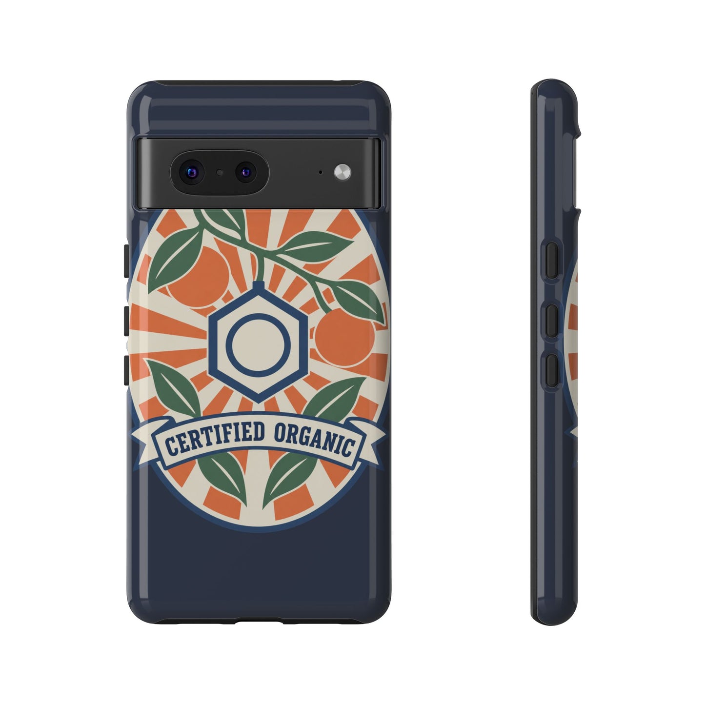 Certified Organic Chemistry - Tough Phone Case (Google Pixel) 🍊