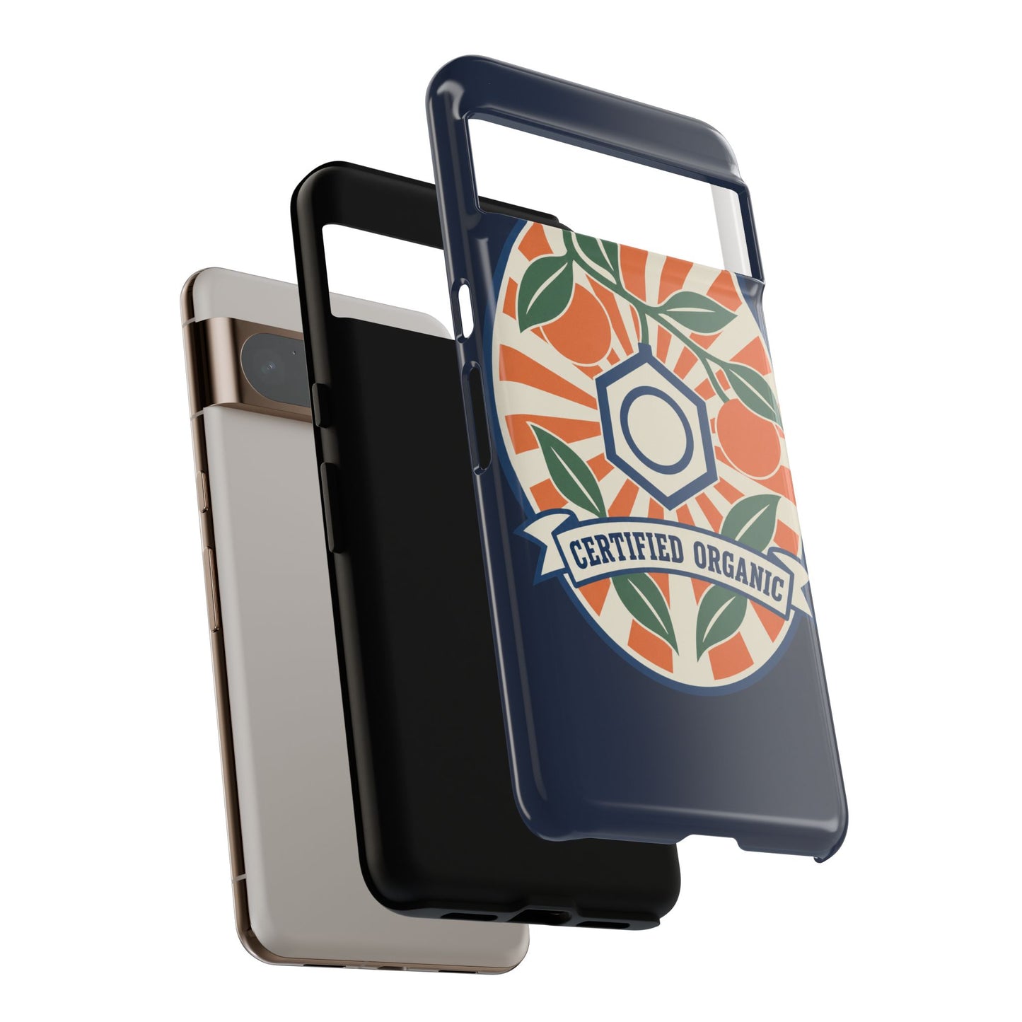 Certified Organic Chemistry - Tough Phone Case (Google Pixel) 🍊