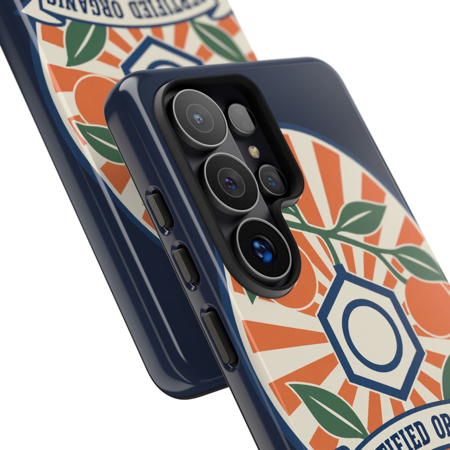 Certified Organic Chemistry - Tough Phone Case (Samsung Galaxy) 🍊