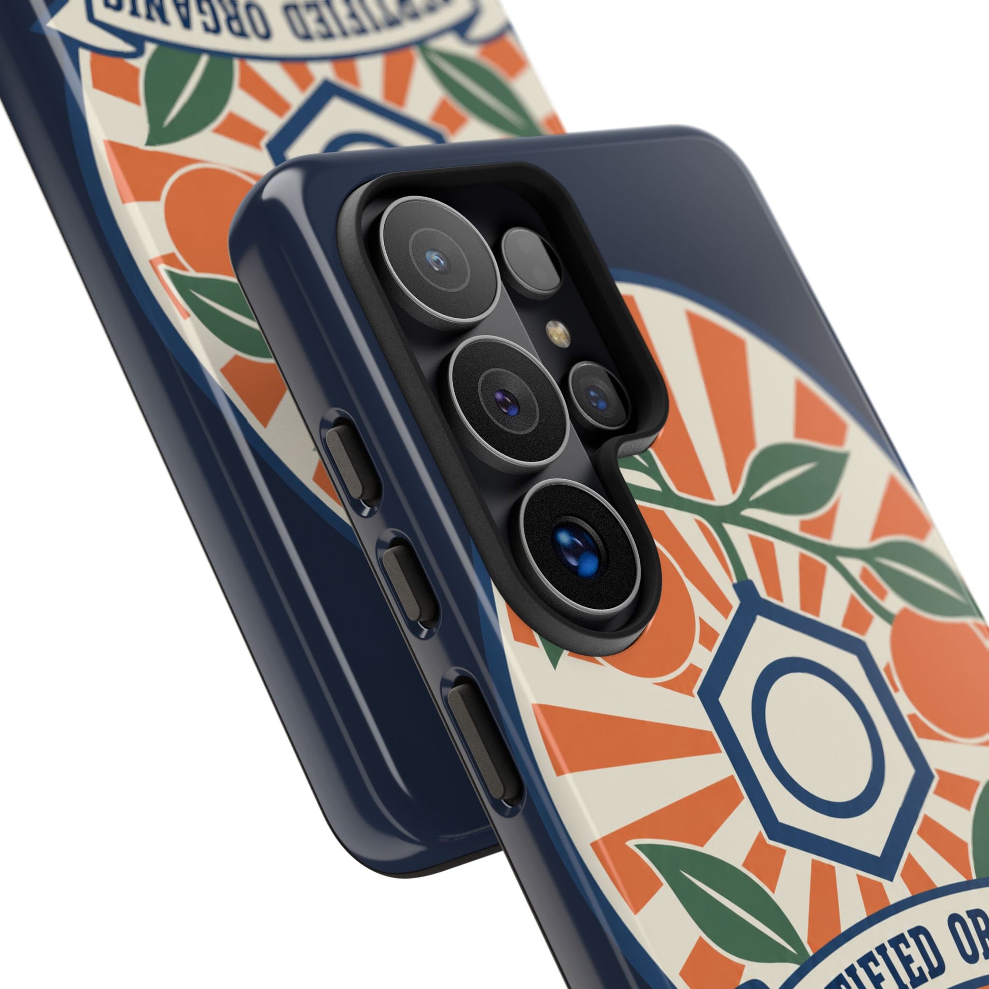 Certified Organic Chemistry - Tough Phone Case (Samsung Galaxy) 🍊