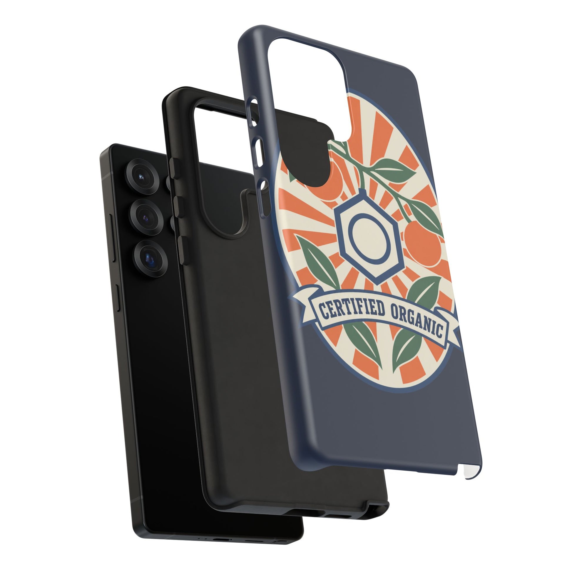 Certified Organic Chemistry - Tough Phone Case (Samsung Galaxy) 🍊