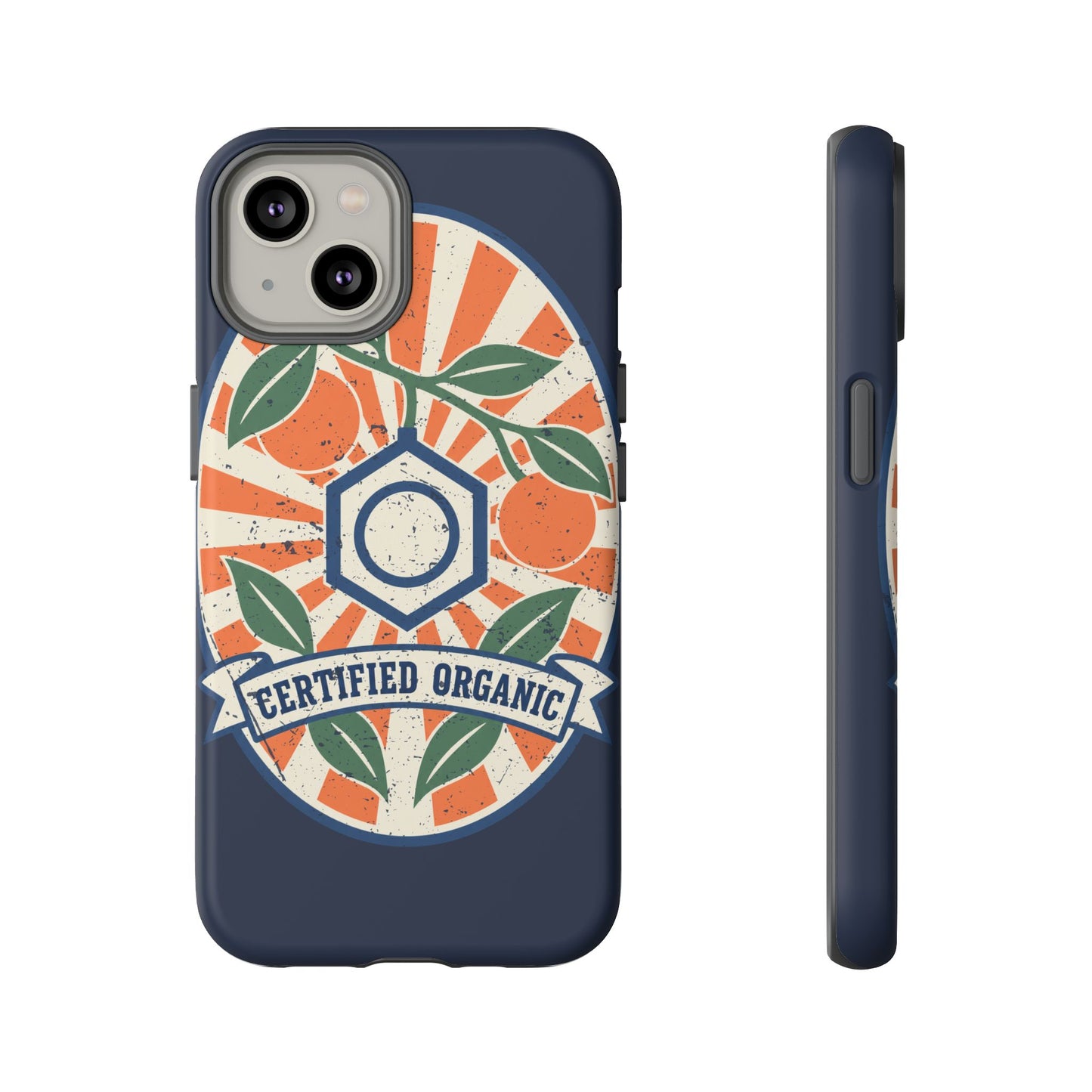 Certified Organic Chemistry - Tough Phone Case (Apple iPhone) 🍊