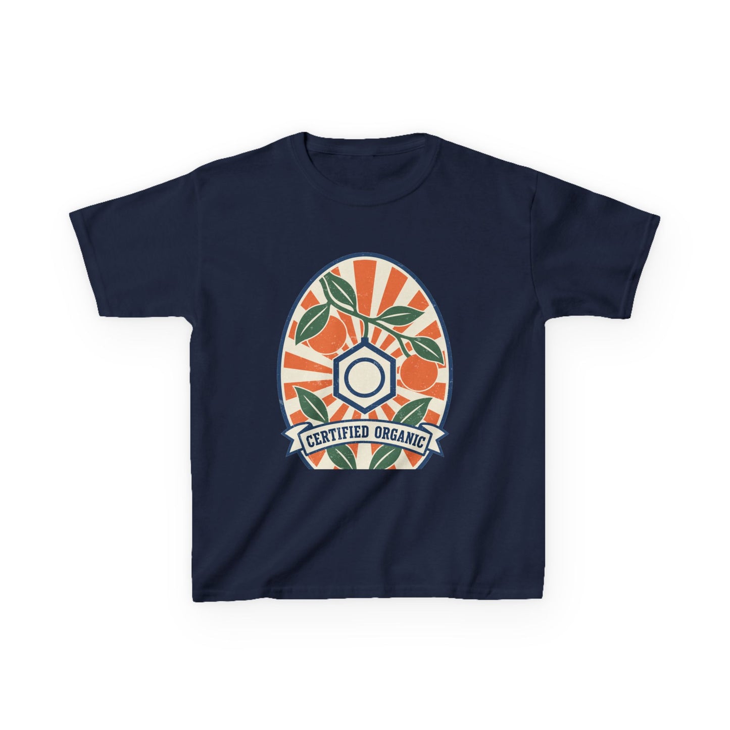 Certified Organic Chemistry Youth T-shirt 🍊